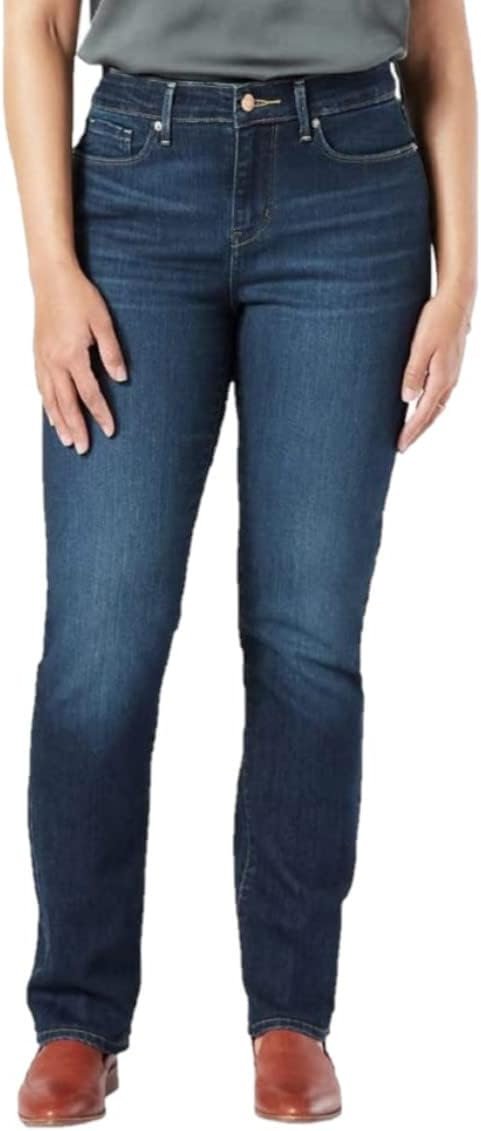 Levi Strauss Signature Gold Women’s ’03 Essential Mid Rise Straight Jeans