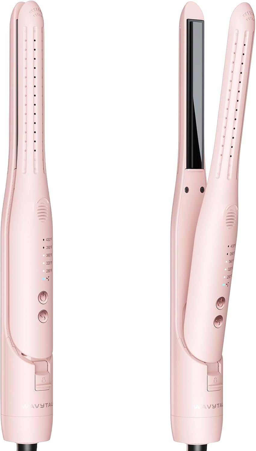 Wavytalk Cool Curl Pencil 0.65″ Airflow Curling Iron for Short Hair & Pixie