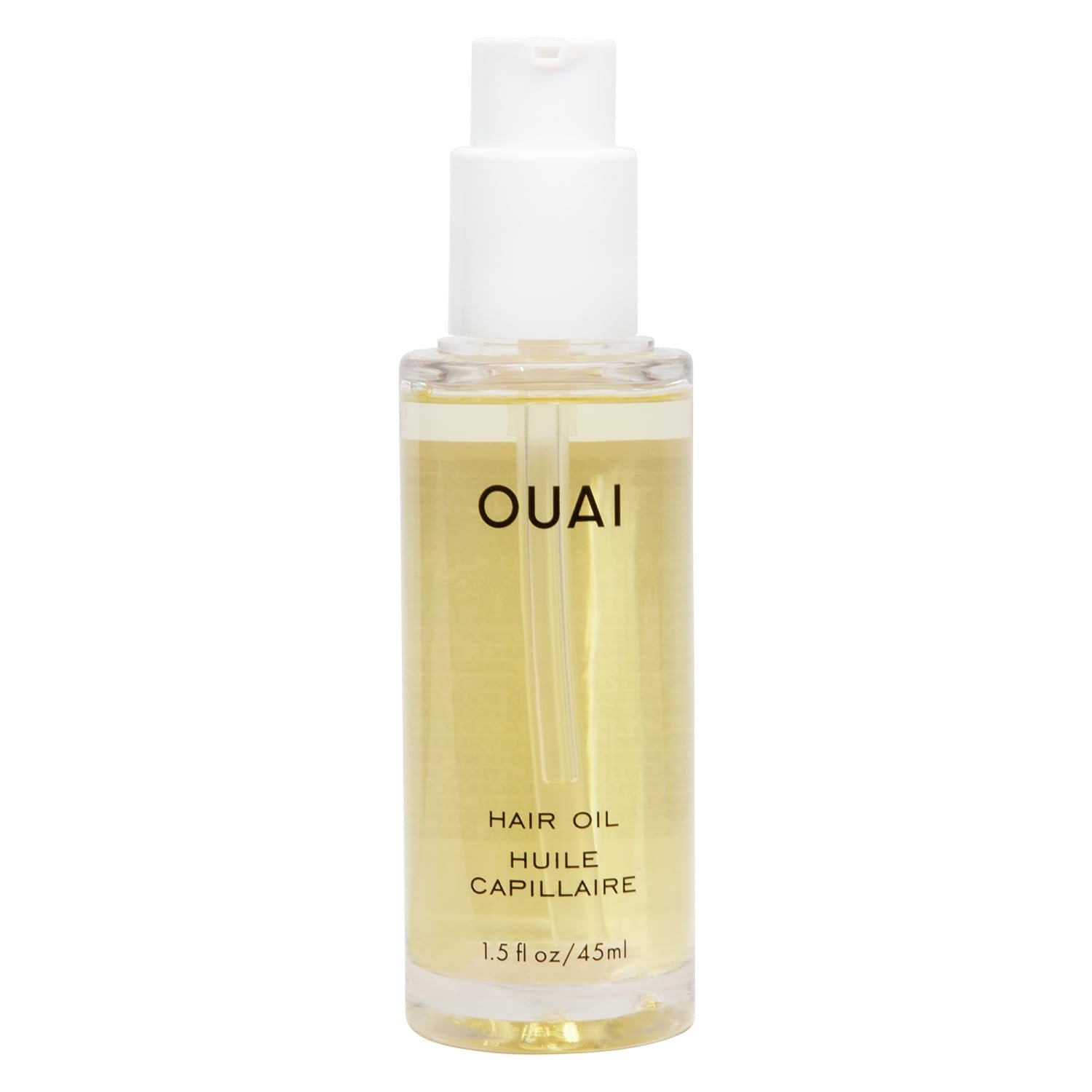 OUAI Hair Oil – Heat Protectant for Hair to Help Reduce Frizz (1.5 Fl Oz) | Adds Shine and Smooth Split Ends – Color Safe Formula – Paraben, Phthalate and Sulfate Free