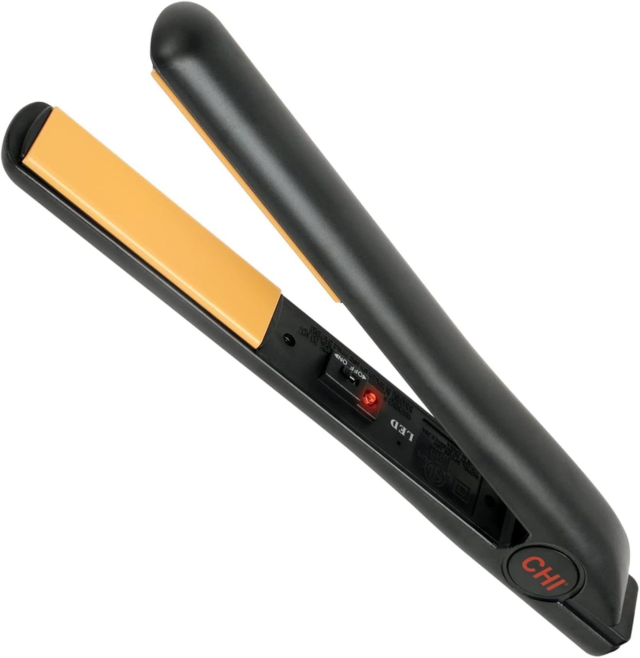 CHI Tourmaline Ceramic Series Flat Iron, Hair Straightener for Silky, Smooth Hair, 392°F Maximum Temperature, 1″ Iron