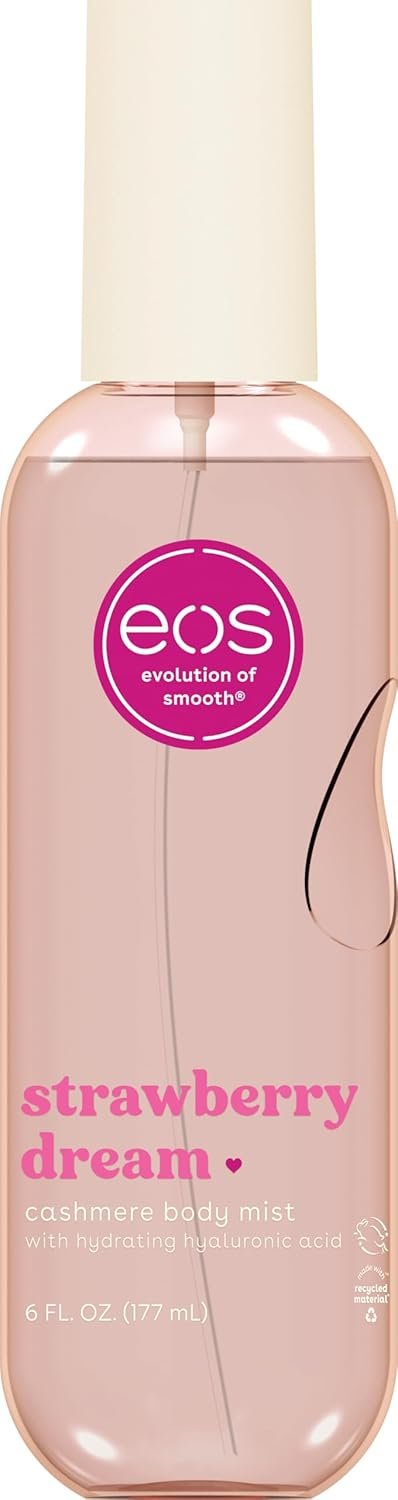 eos Cashmere Body Mist- Strawberry Dream, Body Spray for Women, 6 fl oz