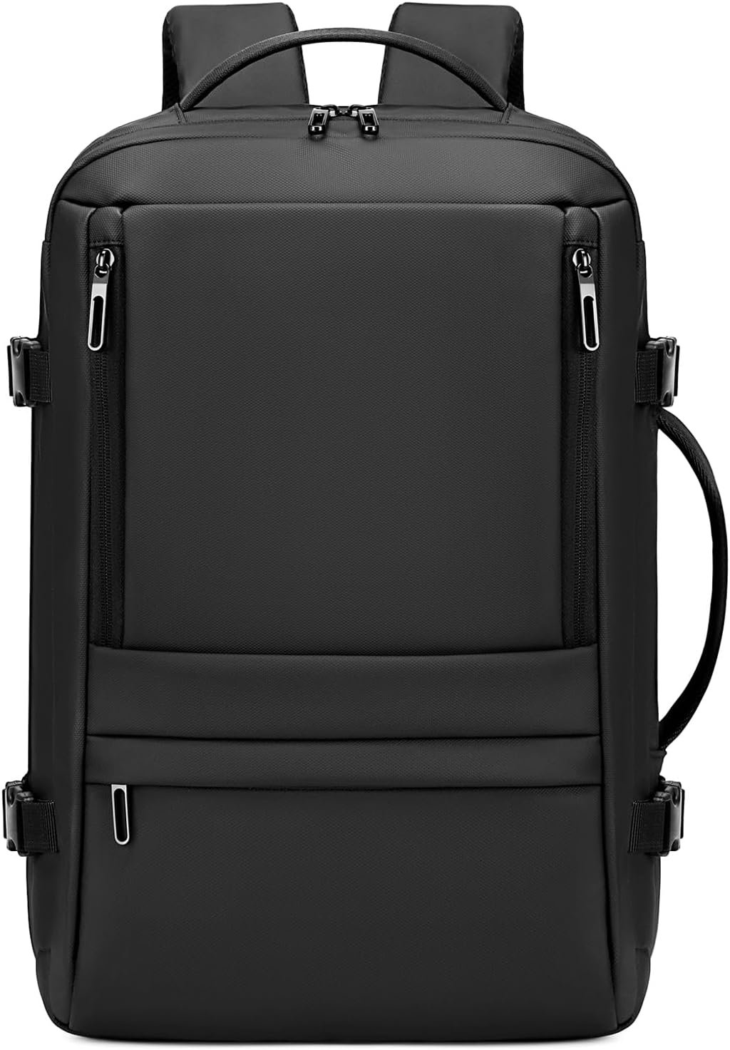Rcrirth Carry On Travel Backpack Flight Approved for Men Women, Black