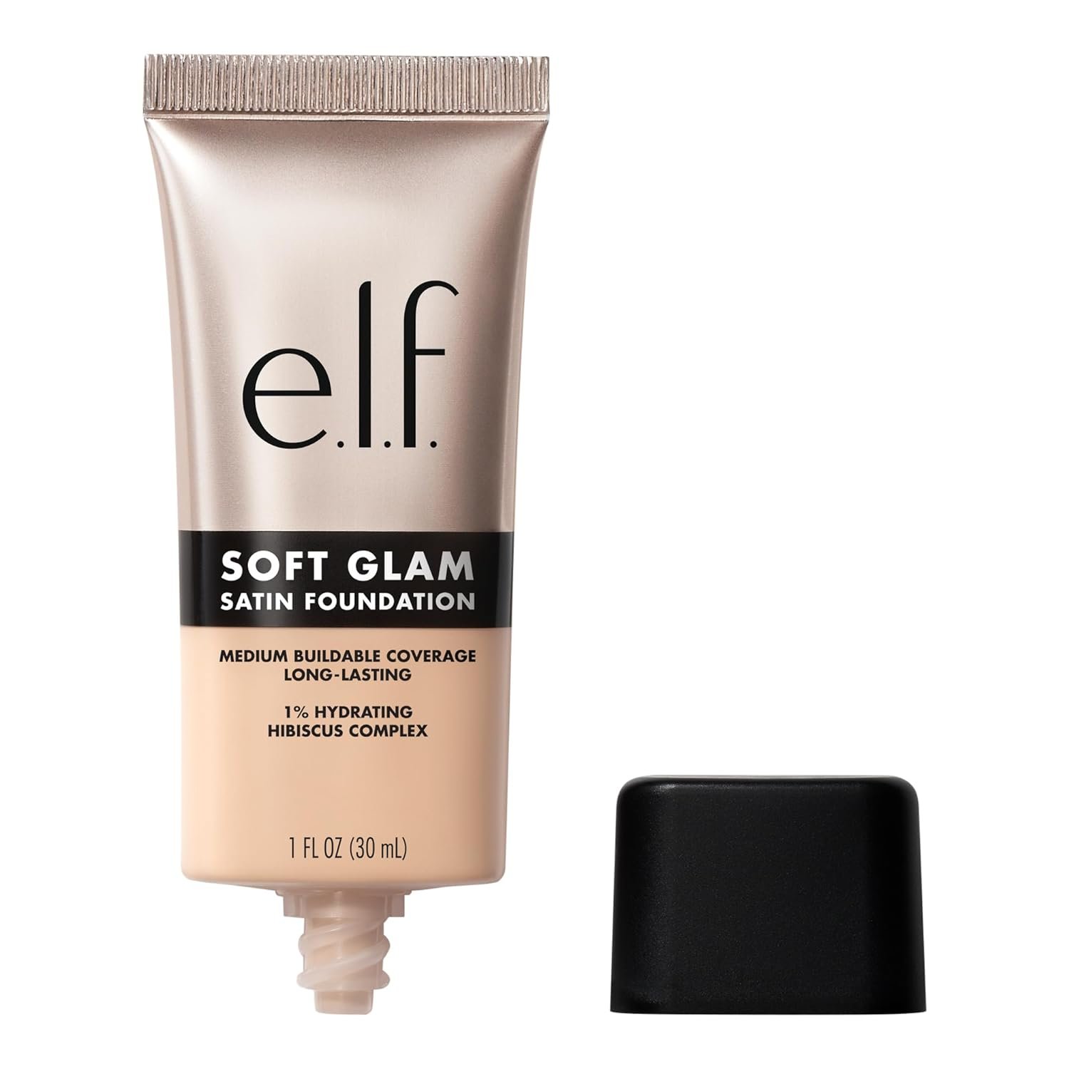 e.l.f. Soft Glam Satin Foundation, Medium Coverage, 20 Light Cool