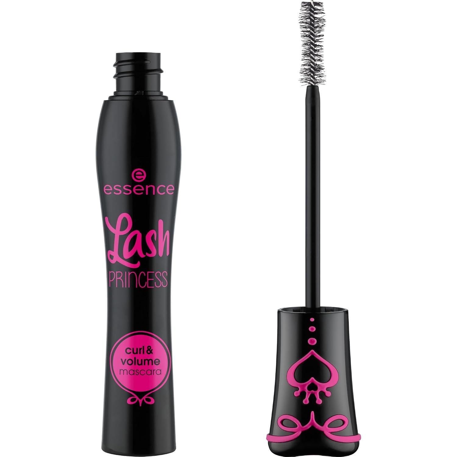 essence Lash Princess Curl & Volume Mascara, Black (Pack of 1)