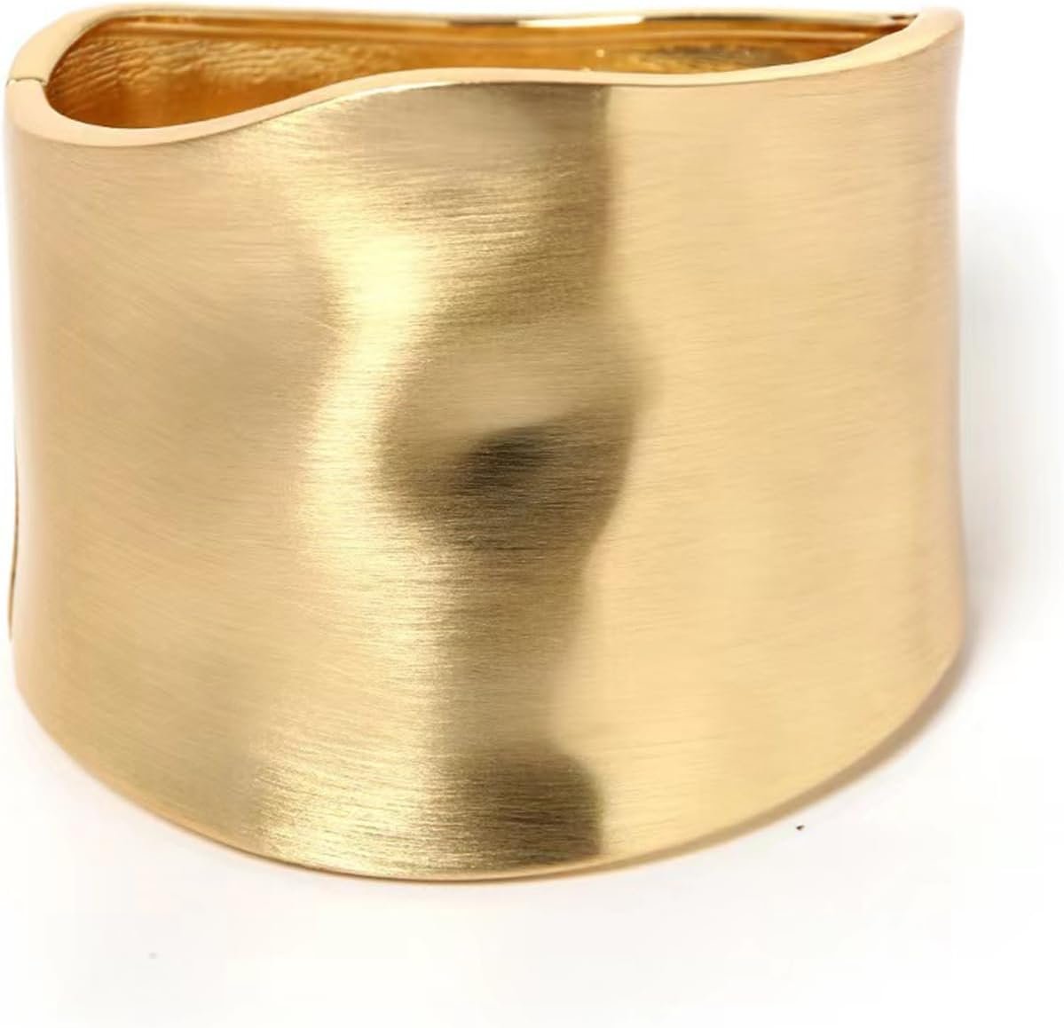 Bangle Bracelets for Women | 14K Gold Plated Trendy Wide Bracelets
