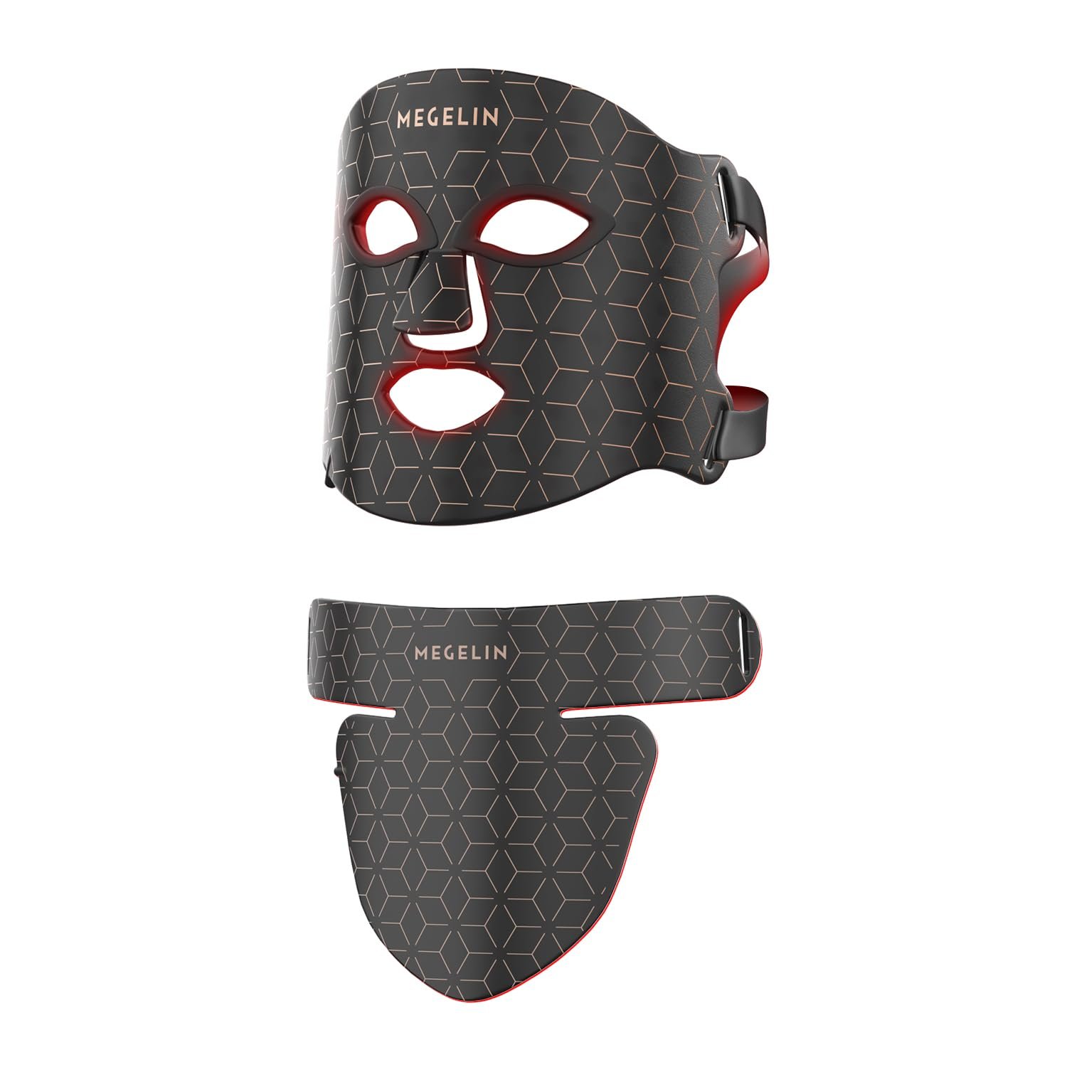 MEGELIN Led Red Light Therapy Face & Neck Mask
