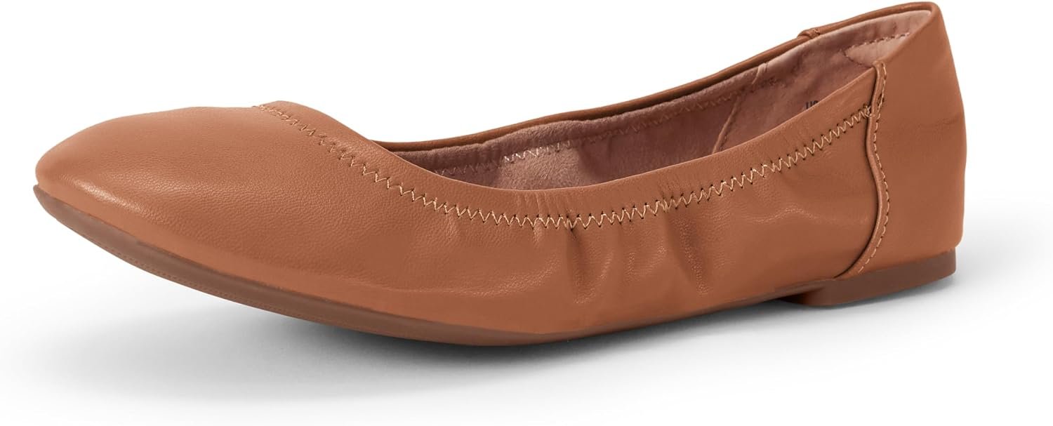Amazon Essentials Women’s Belice Comfortable Slip-On Ballet Flats Shoes