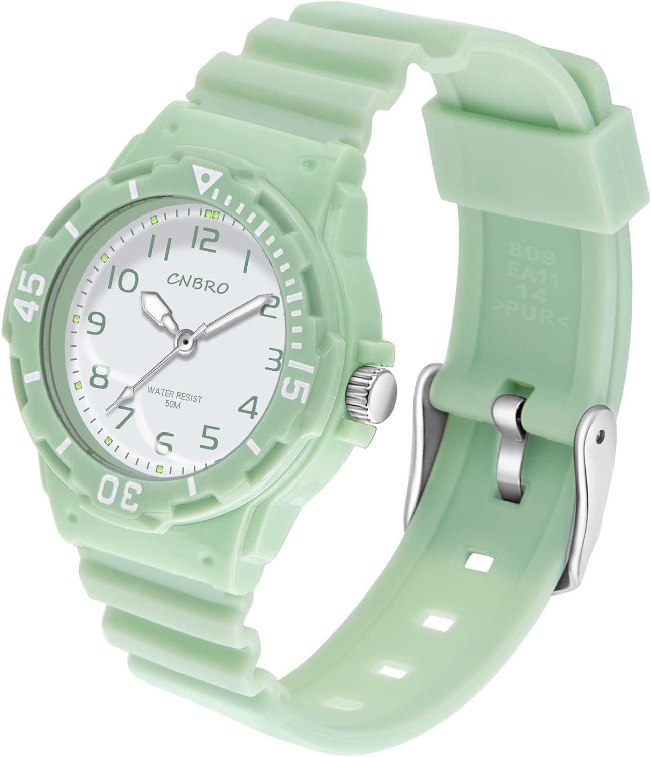 Women’s Sport Waterproof Nurse Minimalist Simple Analog Watch – Casual Ladies Watch in Rose Gold Pink