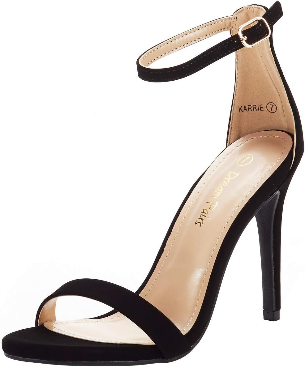 DREAM PAIRS Women’s High Heels Stilettos Sandals
