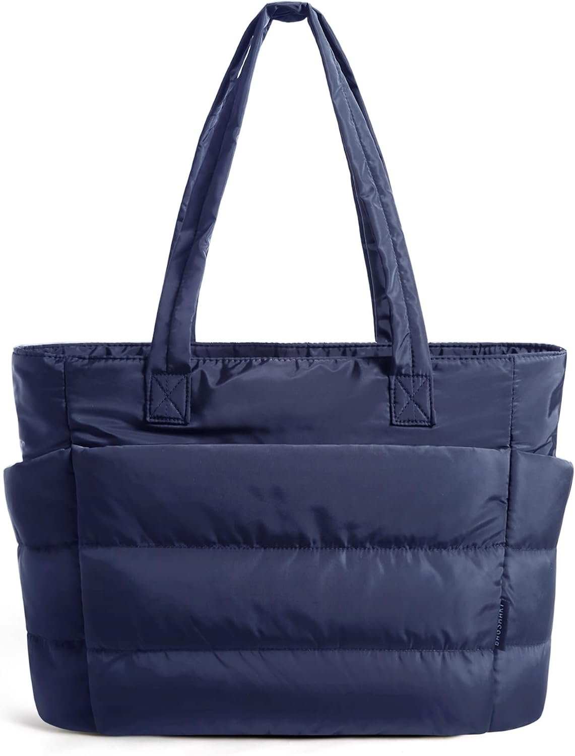 BAGSMART Puffy Tote Bag for Women, Lightweight Work Tote Handbag