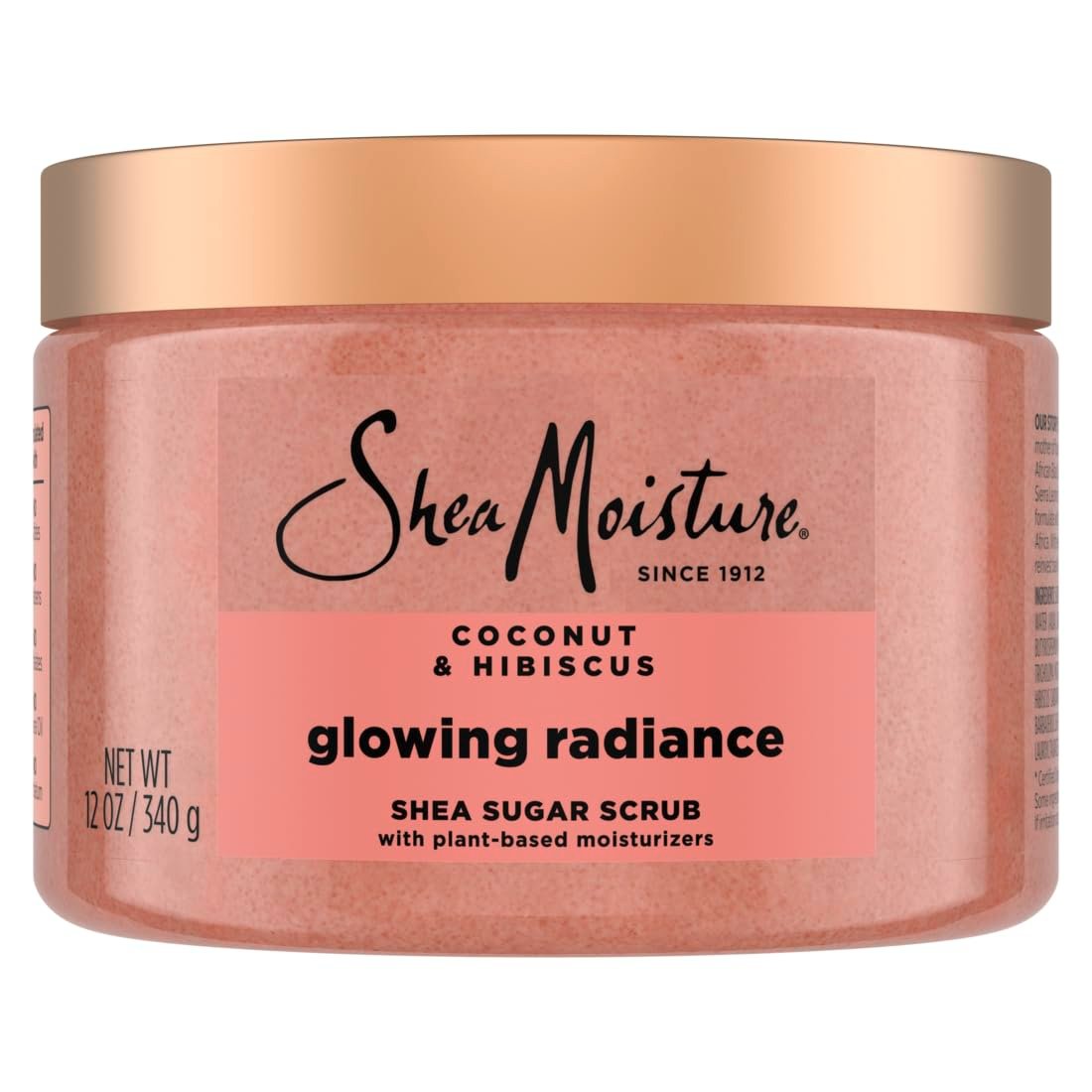 SheaMoisture Shea Sugar Body Scrub Coconut Hibiscus 12 oz