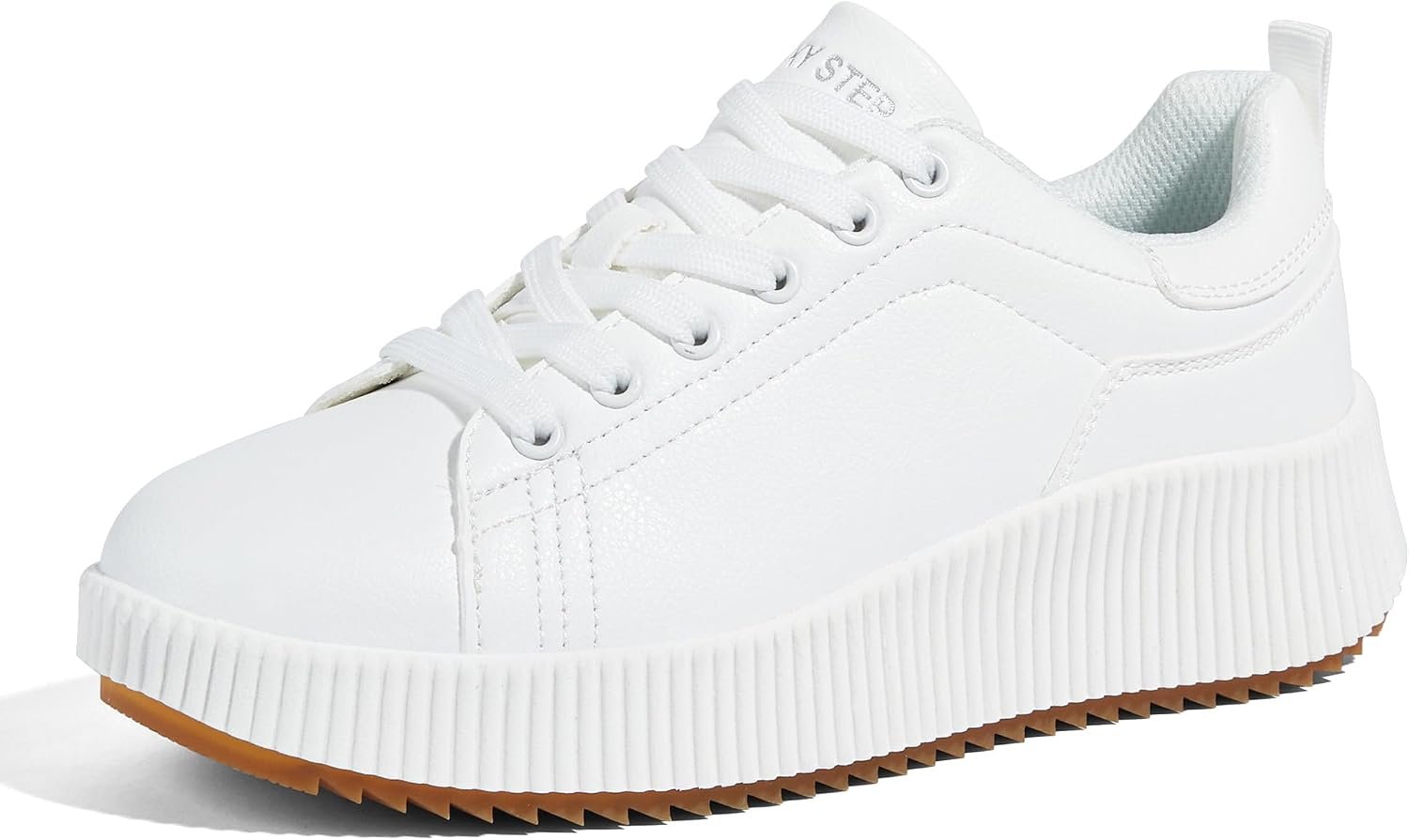 LUCKY STEP Women’s Woven Platform Sneakers Tennis