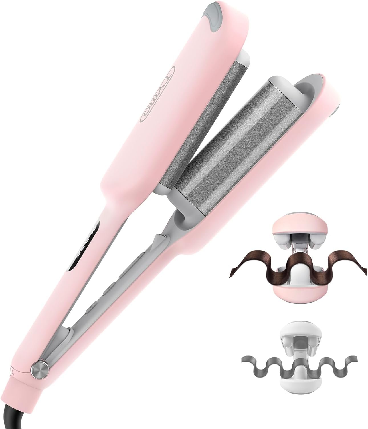 Curling Iron Hair Crimper Waver, TYMO ROVY Beach Waves Hair Curler