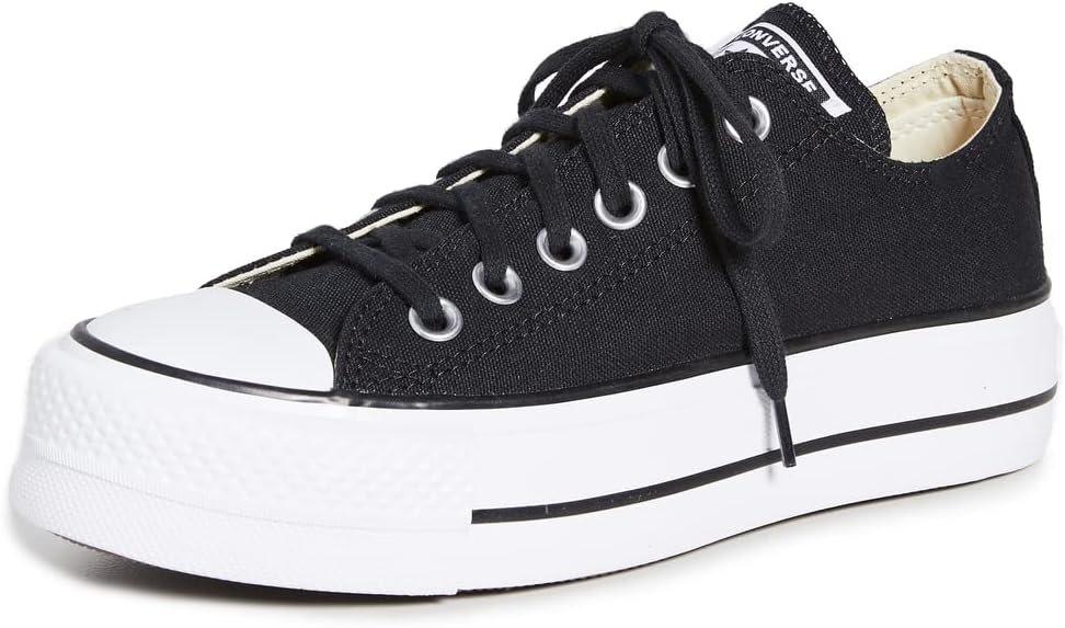 Converse Women’s Chuck Taylor All Star Lift Floral Embroidery Low Top Sneakers