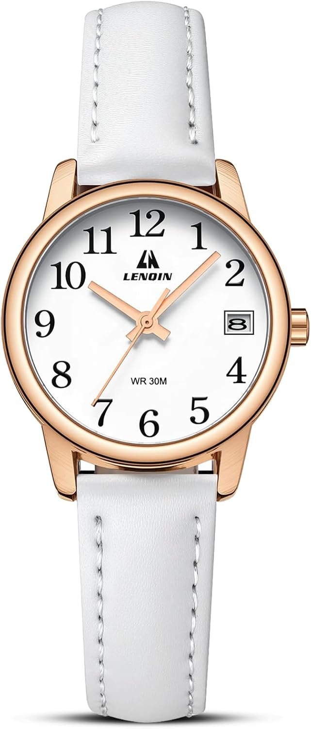 LN LENQIN Womens Watch Analog Quartz Waterproof Ladies Watches for Women