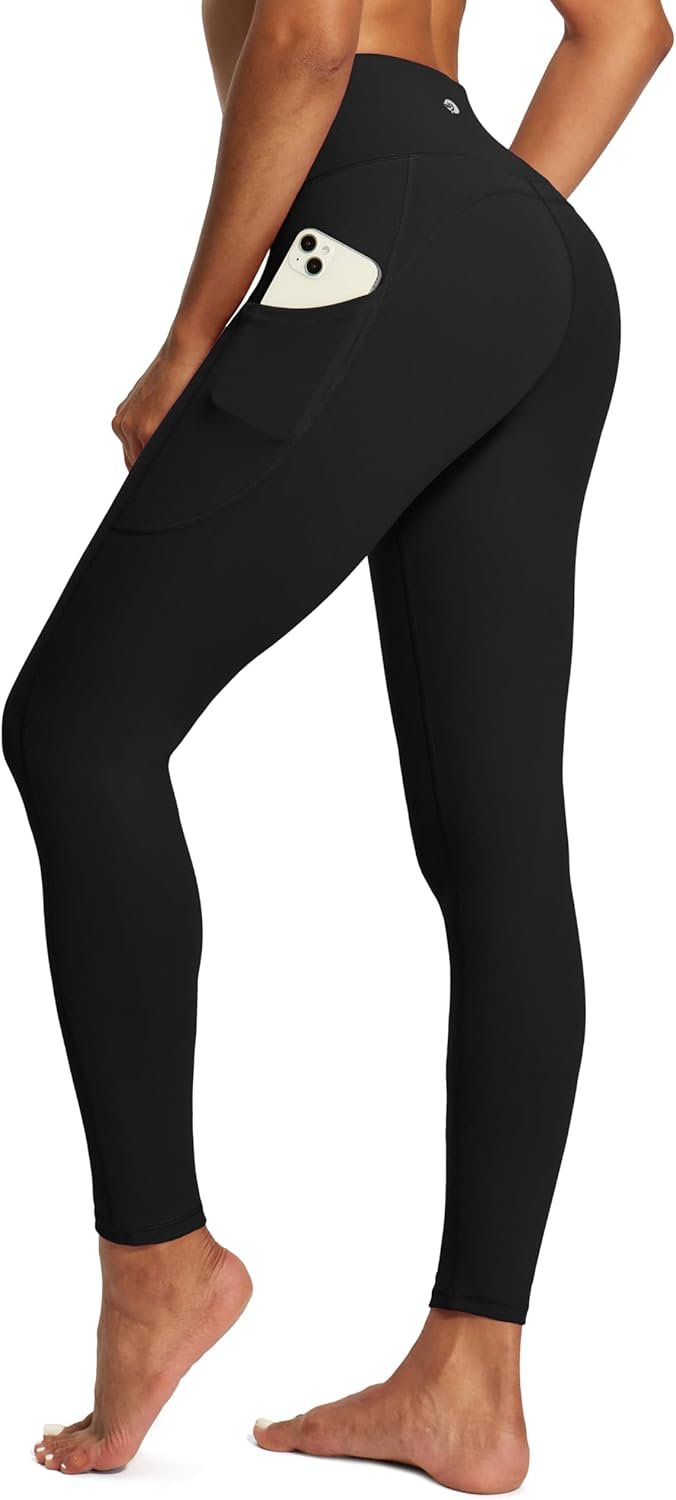 IUGA Tummy Control Leggings with Pockets for Women Workout Yoga Pants