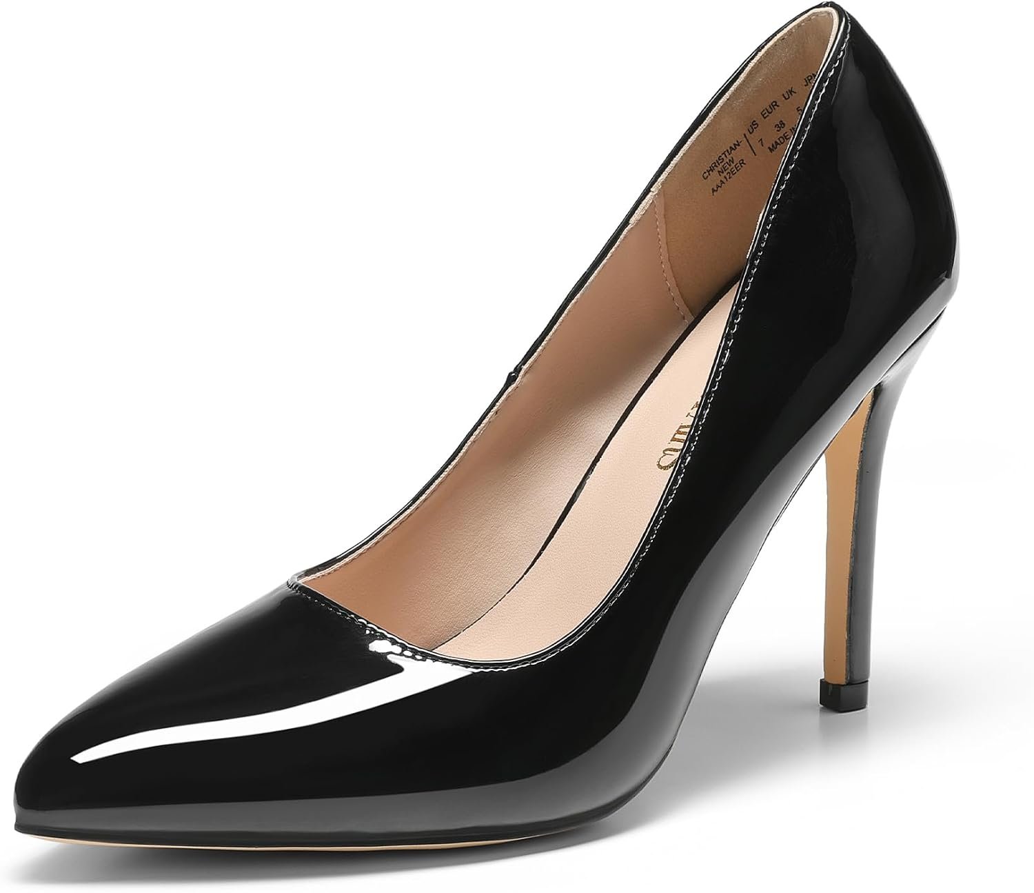 DREAM PAIRS Women’s Closed Pointed Toe High Heels
