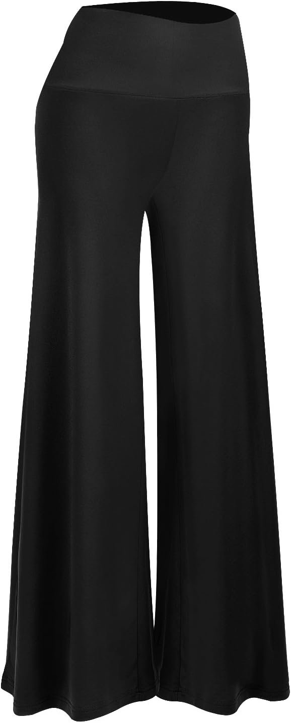 Arolina Palazzo Pants for Women Wide Leg Flowy Pants Casual Comfy High Waist Summer Pants