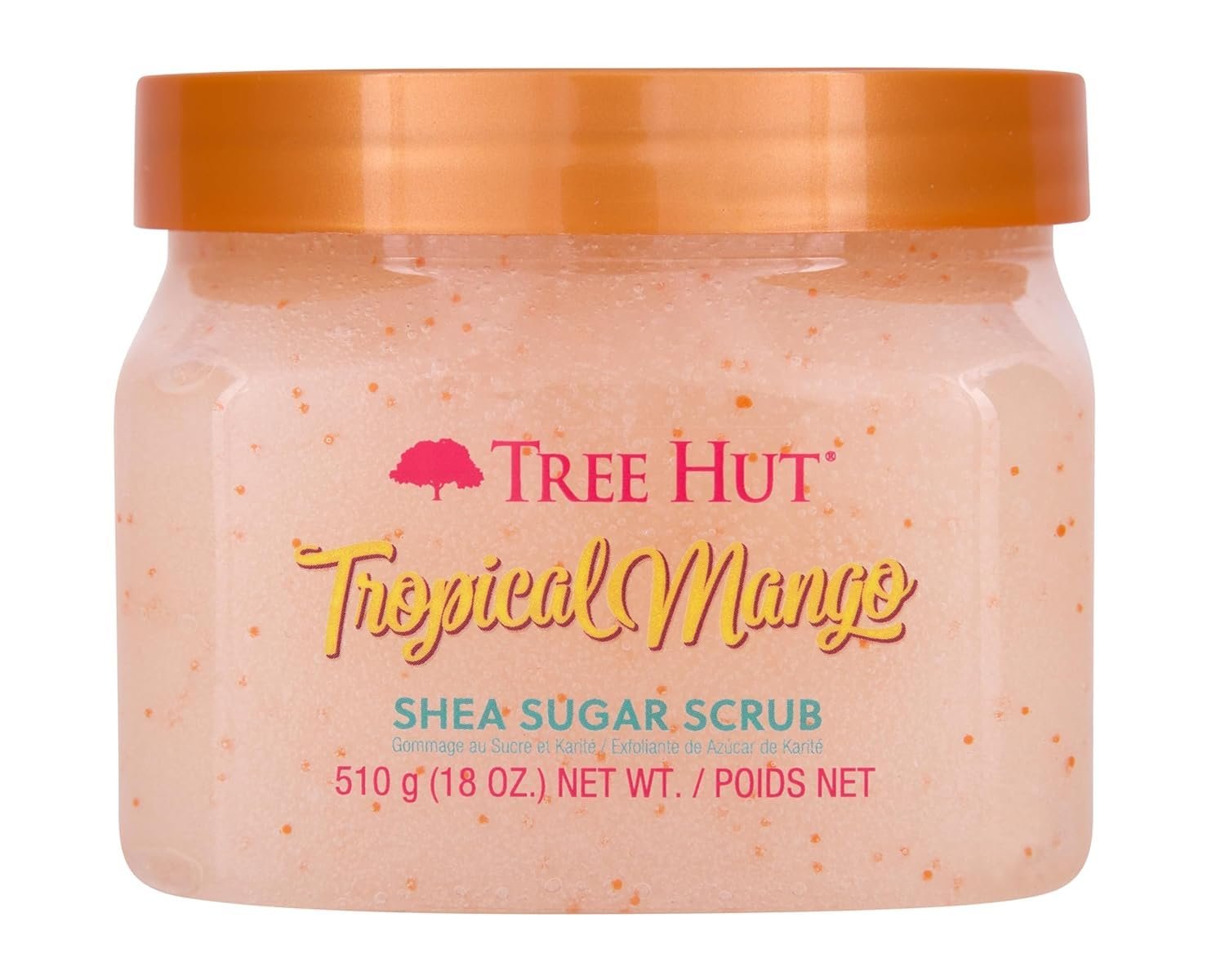 Tree Hut Body Scrub, Tropical Mango, 18 Oz