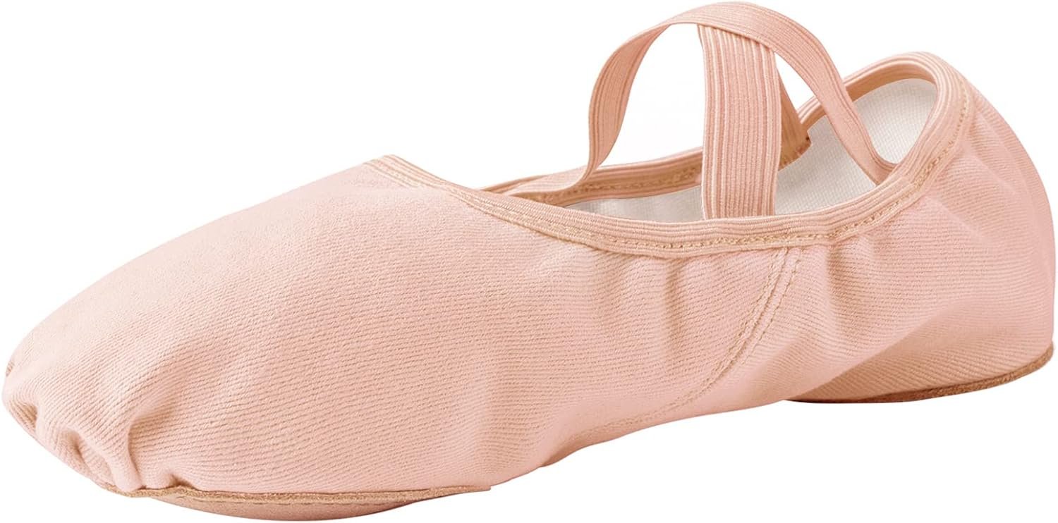 Stelle Ballet Shoes for Women Highly Stretch Canvas Split Sole Dance Yoga