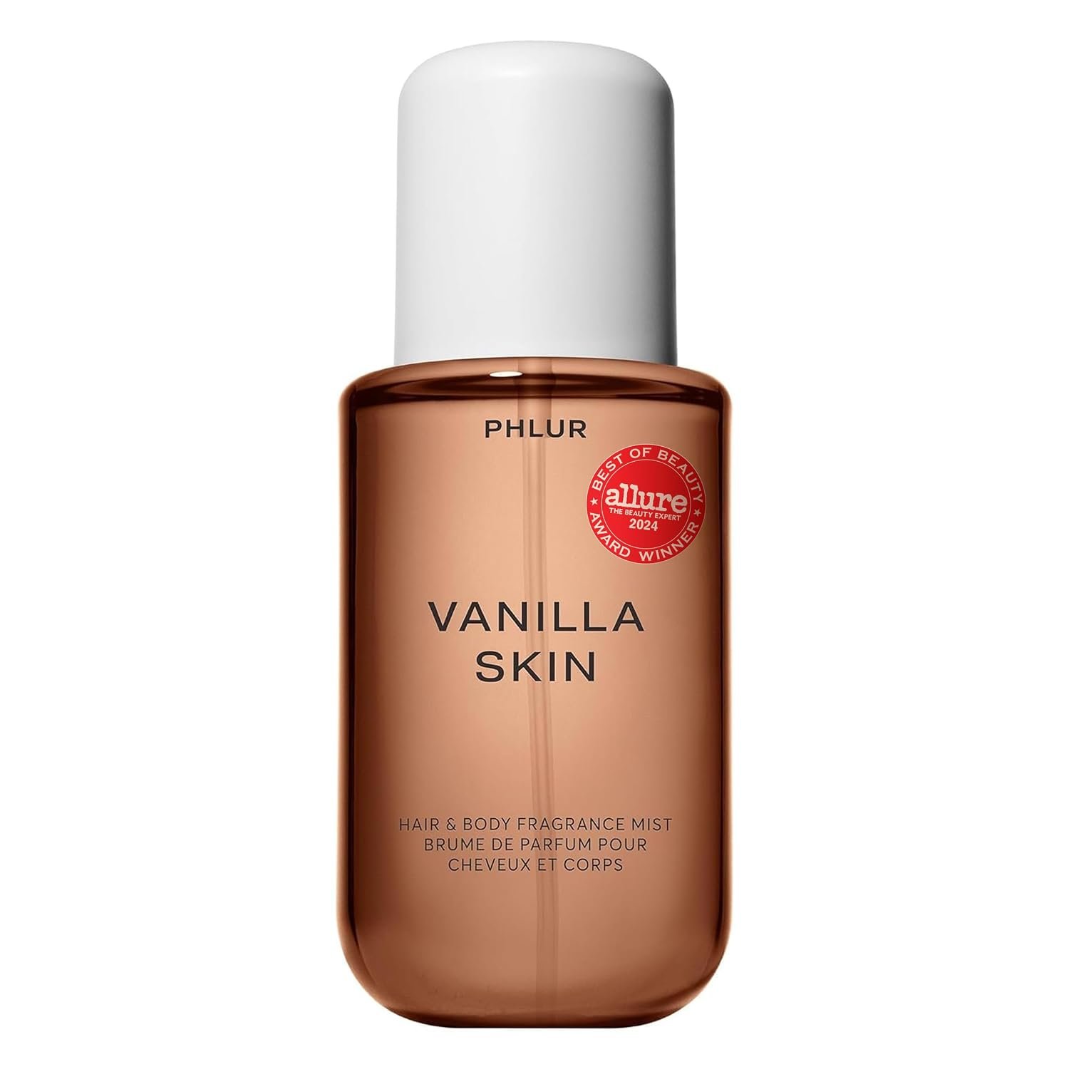 PHLUR Vanilla Skin Body Mist, 8 Fl Oz – Hair and Body Perfume for Women