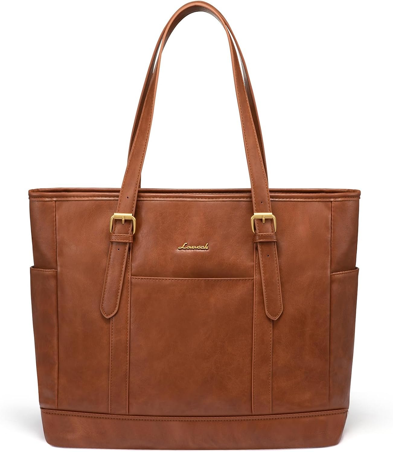 LOVEVOOK Laptop Work Tote Bag for Women,Teacher Computer Briefcase Business Shoulder Bag for Office Travel Gift