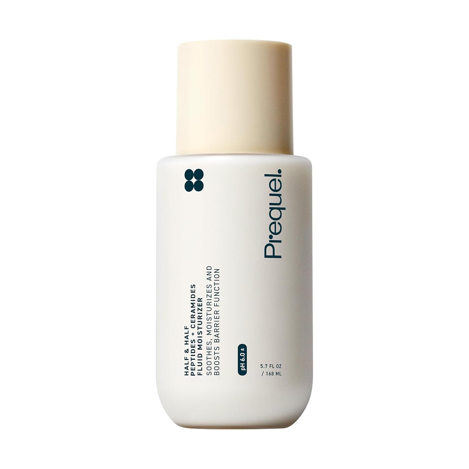 Prequel Skin Hydrating Moisturizer Face Cream, Ceramide Peptide Lotion