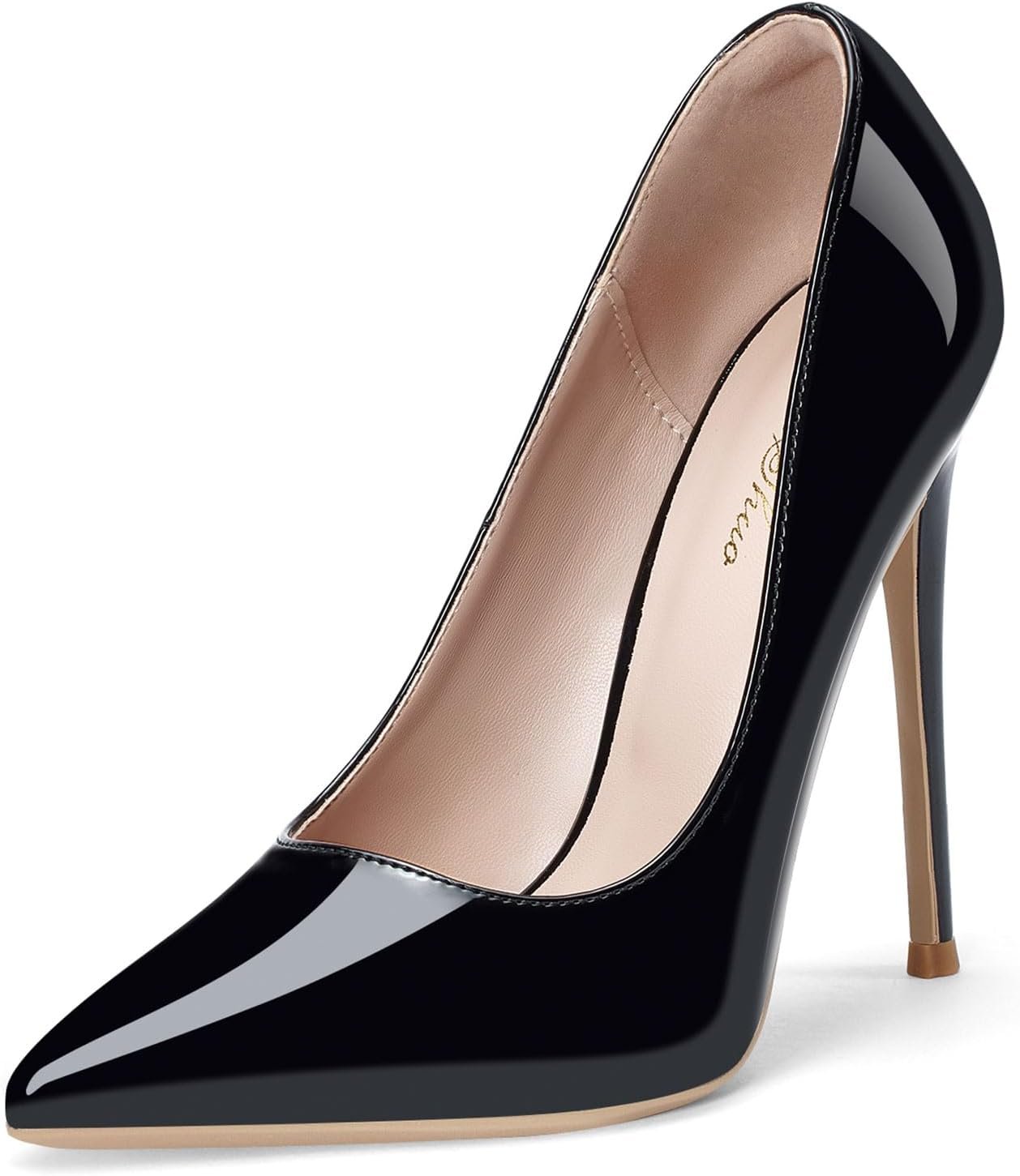 GENSHUO Women’s 4.7 Inch Pumps Pointy Toe Stiletto Sexy High Heels Work Party Wedding Shoes