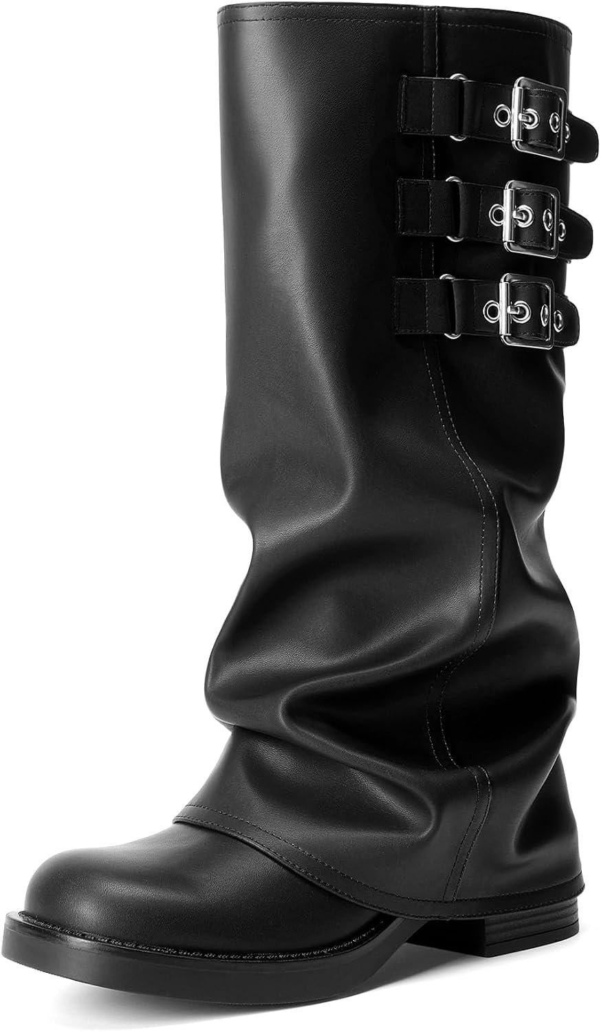 DREAM PAIRS Fold-over Knee High Fashion Boots for Women