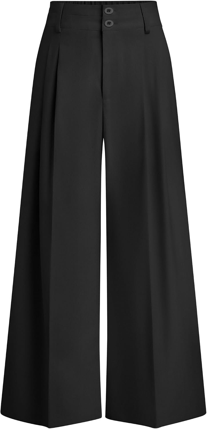 PRETTYGARDEN Women’s High Waisted Wide Leg Dress Pants