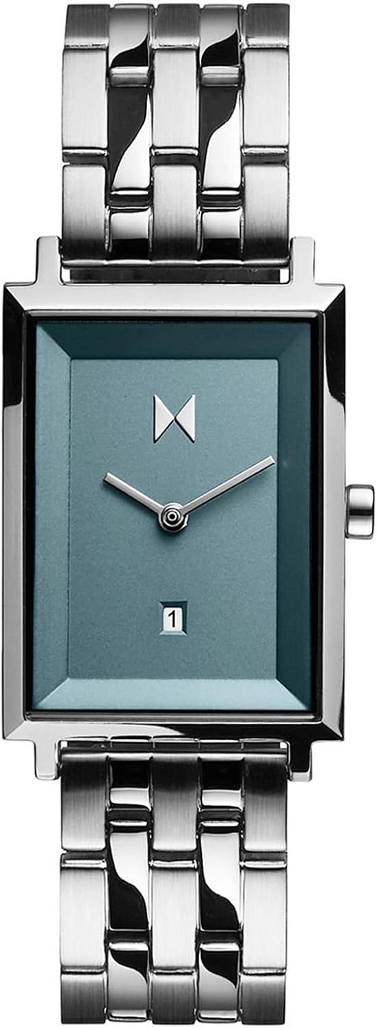 MVMT Signature Square Watches for Women – Premium Minimalist – Analog, 5 ATM/50 Meters Water Resistance – Interchangeable Band – 24mm