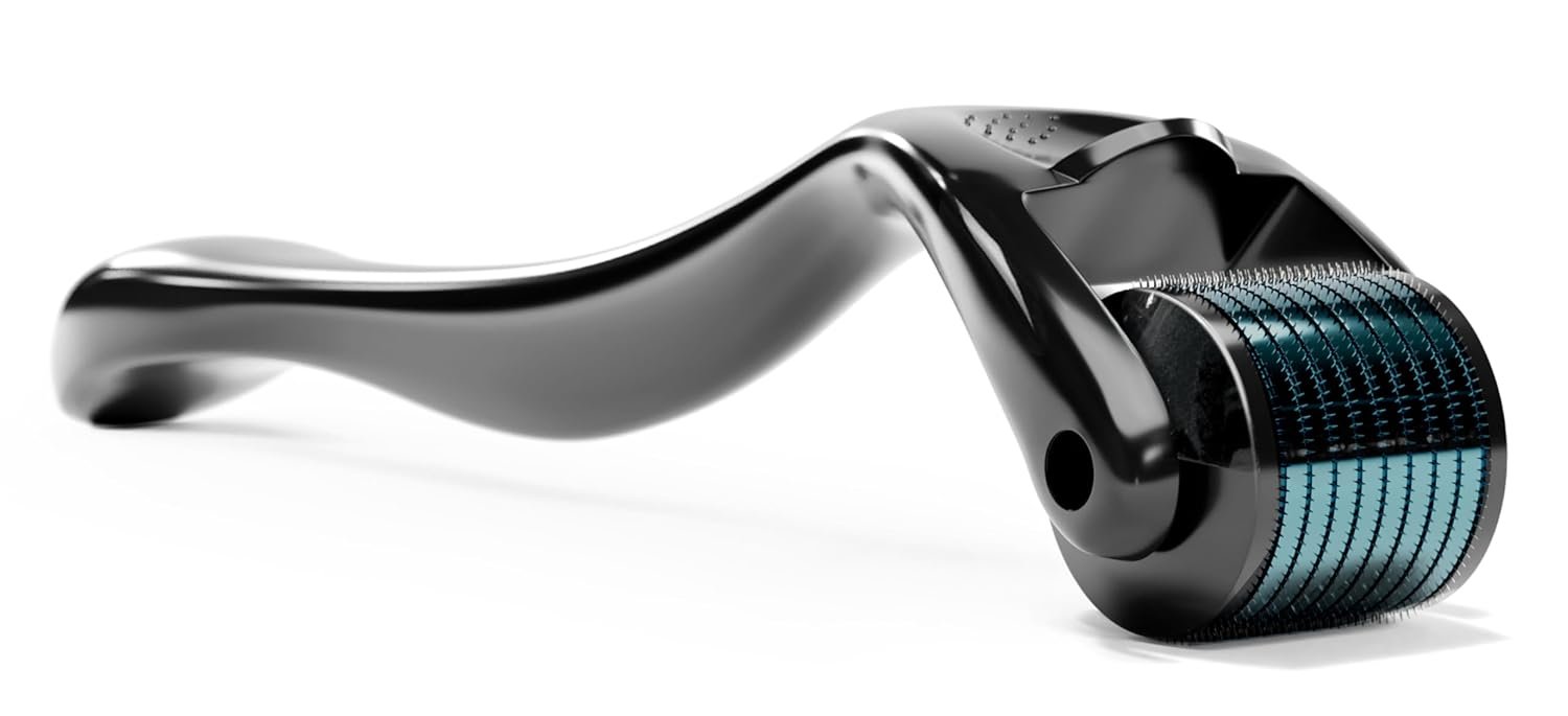 ROSELYNBOUTIQUE Derma Roller for Men & Women – Beauty Tool,0.25mm,Titanium