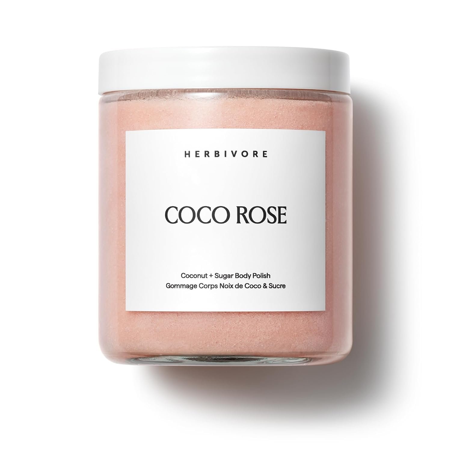 HERBIVORE Coco Rose Body Scrub | Exfoliating, Coconut & Shea, 8 oz