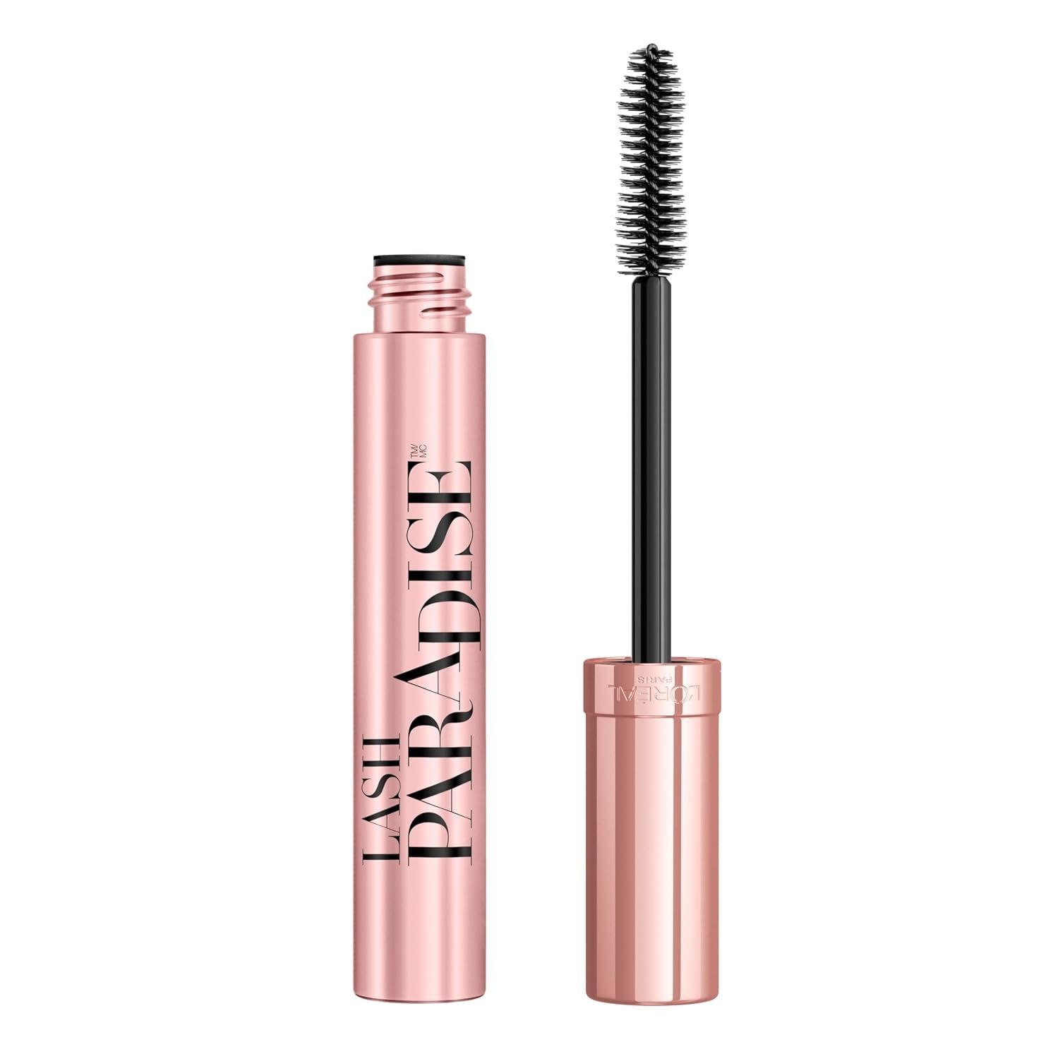 L’Oreal Paris Makeup Voluminous Lash Paradise Mascara, Voluptuous Volume, Intense Length, Feathery Soft Full Lashes, No Flaking, No Smudging, No Clumping, Blackest Black, 0.25 Fl Oz (Pack of 1)