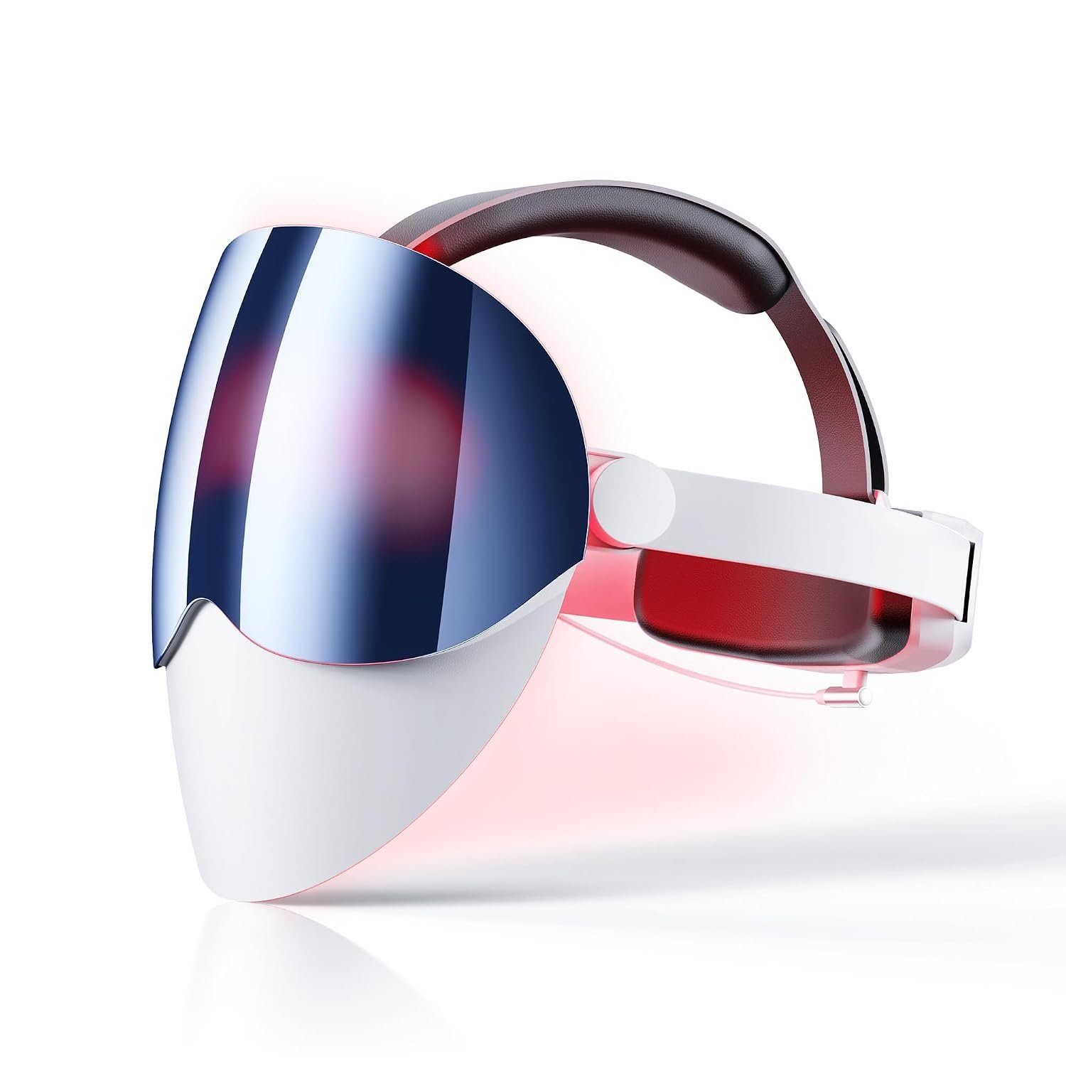 Red Light Therapy for Face,FDA Cleared LED Face Mask,Sapphire Blue