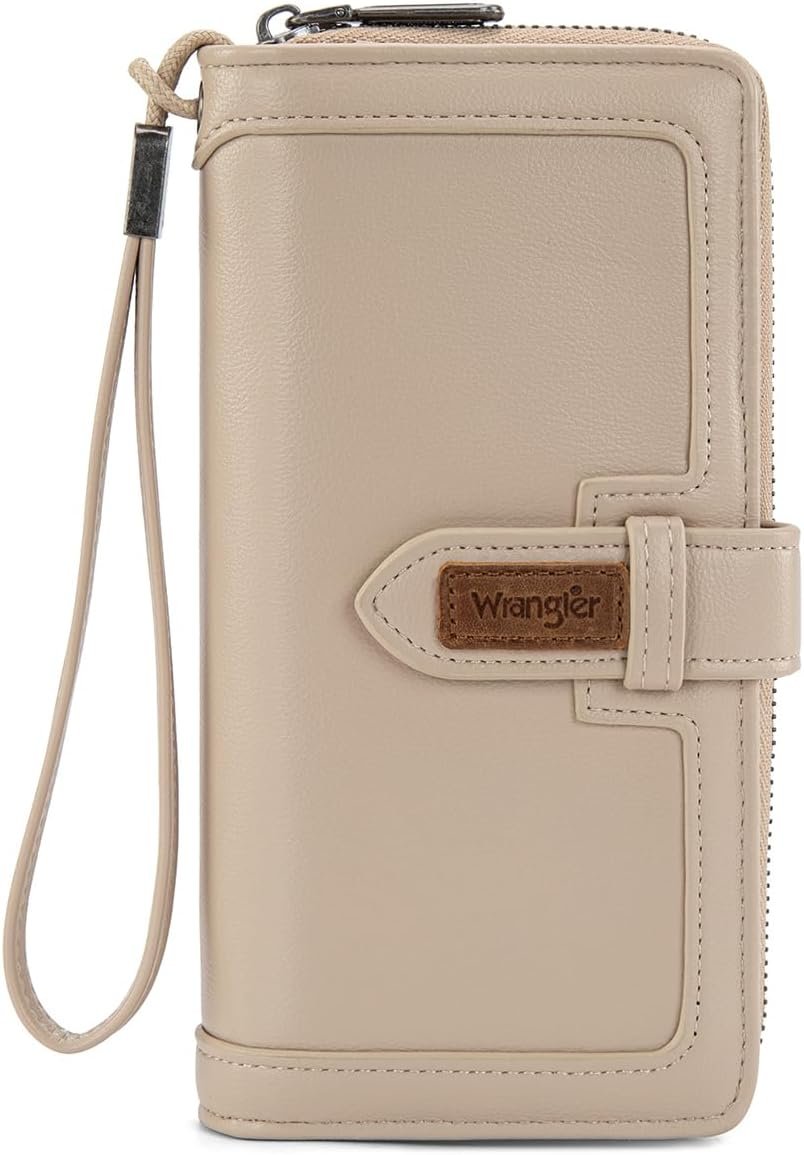 X Wrangler Women’s Wallets Bifold Wristlet Wallets for Women Large Capacity Credit Card Wallet with ID Window