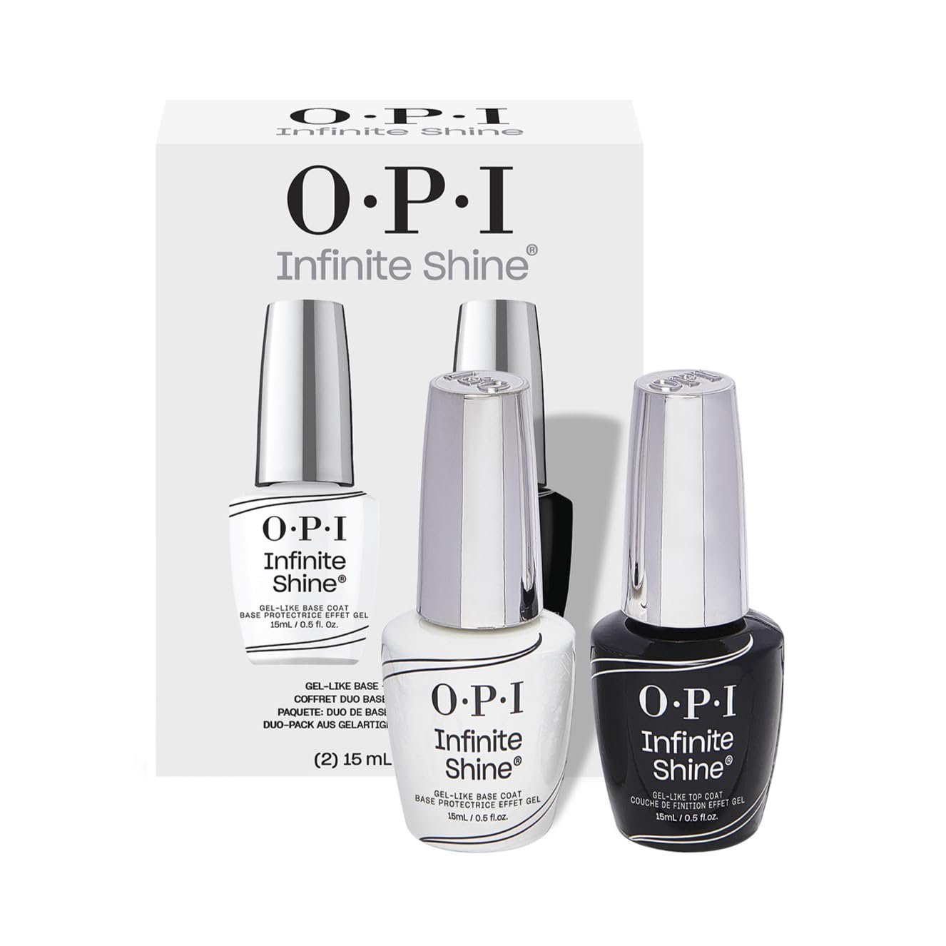 OPI Infinite Shine | Clear Gel Like Nail Polish Base Coat & Top Coat