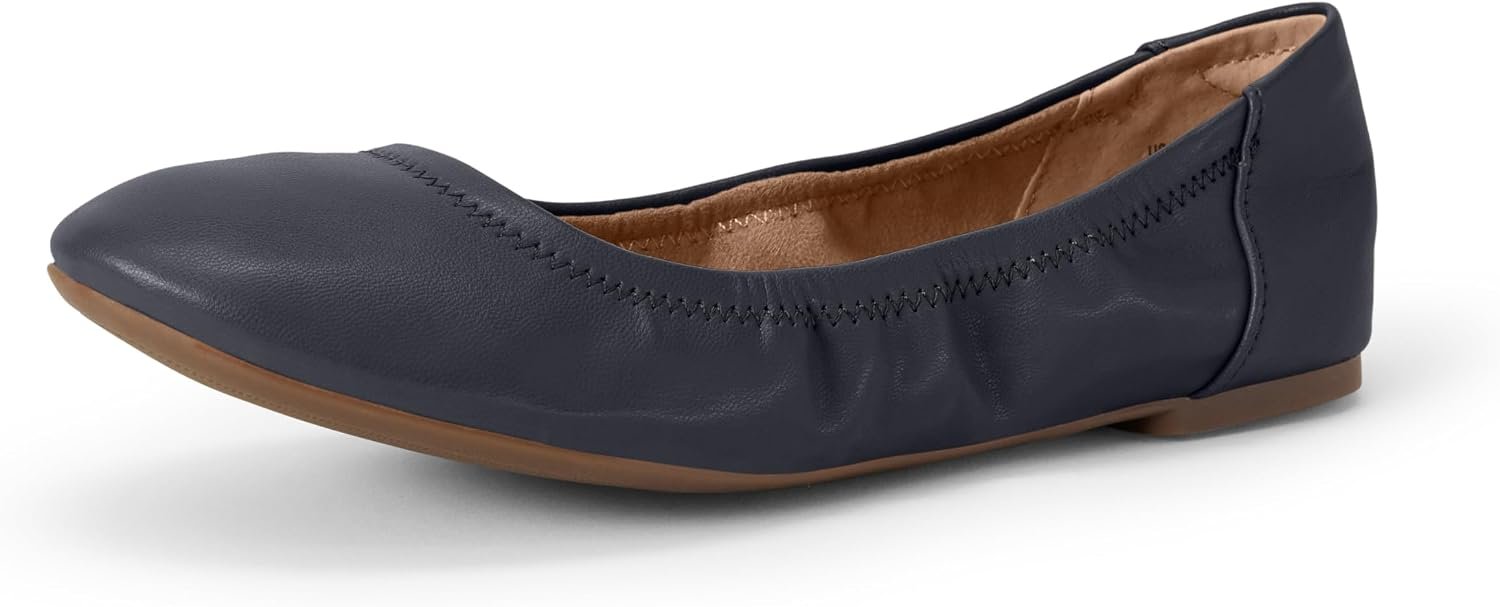 Amazon Essentials Women’s Belice Comfortable Slip-On Ballet Flats Shoes