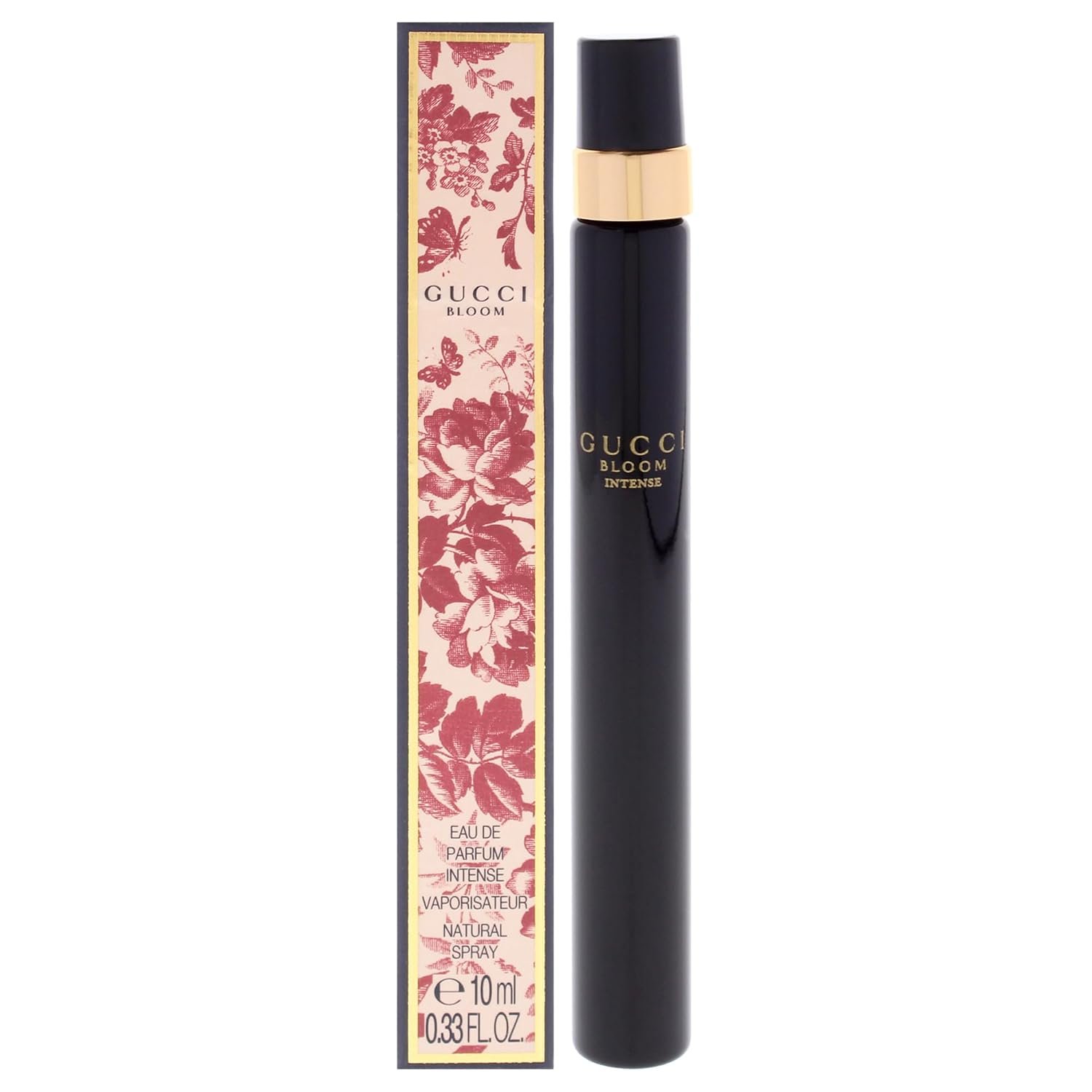 Gucci Bloom Perfume for Women Mini Eau de Parfum Intense Travel Spray 0.33 oz / 10 ml