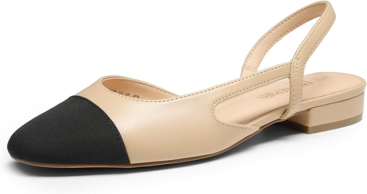 DREAM PAIRS Women’s Slingback Ballet Flats