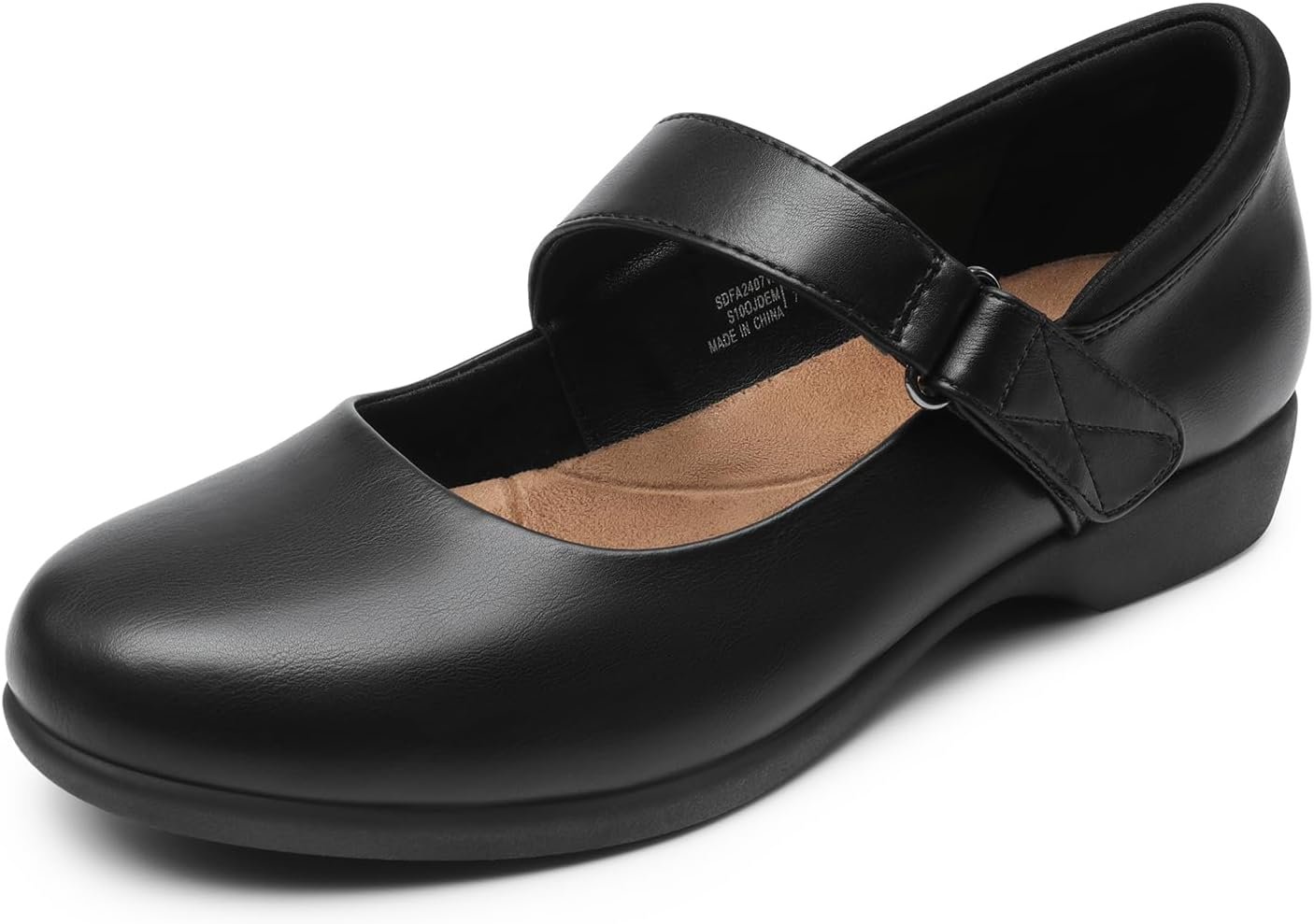 DREAM PAIRS Women’s Mary Jane Flats Ankle Strap Shoes