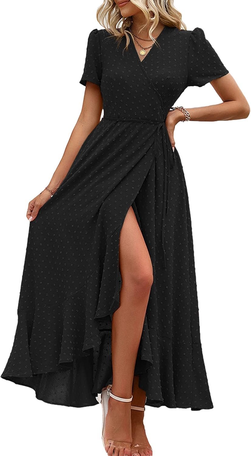PRETTYGARDEN Women’s Boho Floral Summer Maxi Dresses