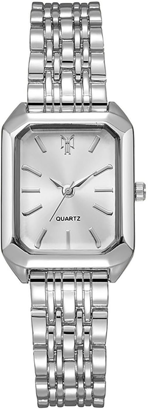 BESTKANG Watches for Women Wrist Watches Steel Strap Womens Watch Casual Fashion Simple Square Quartz Wristwatch