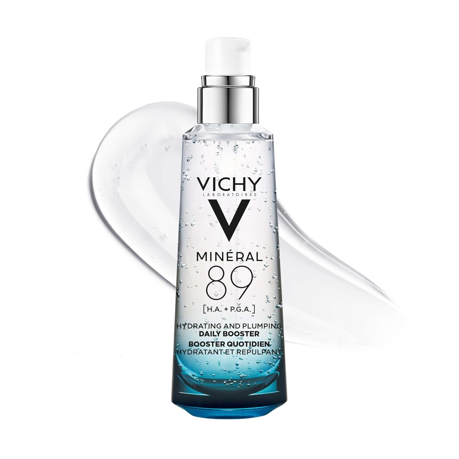 Vichy Mineral 89 Booster, Hyaluronic Acid Serum, Skin Barrier Repair