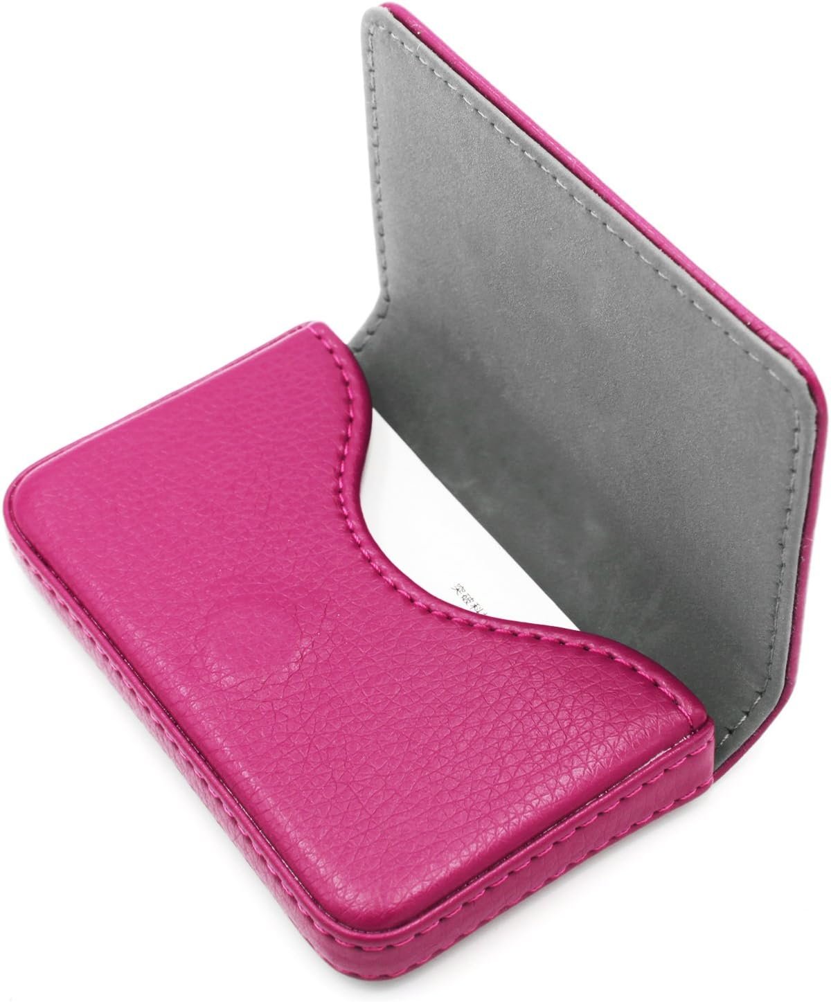 RFID Blocking Wallet – Minimalist Leather Business Credit Card Holder – Rose