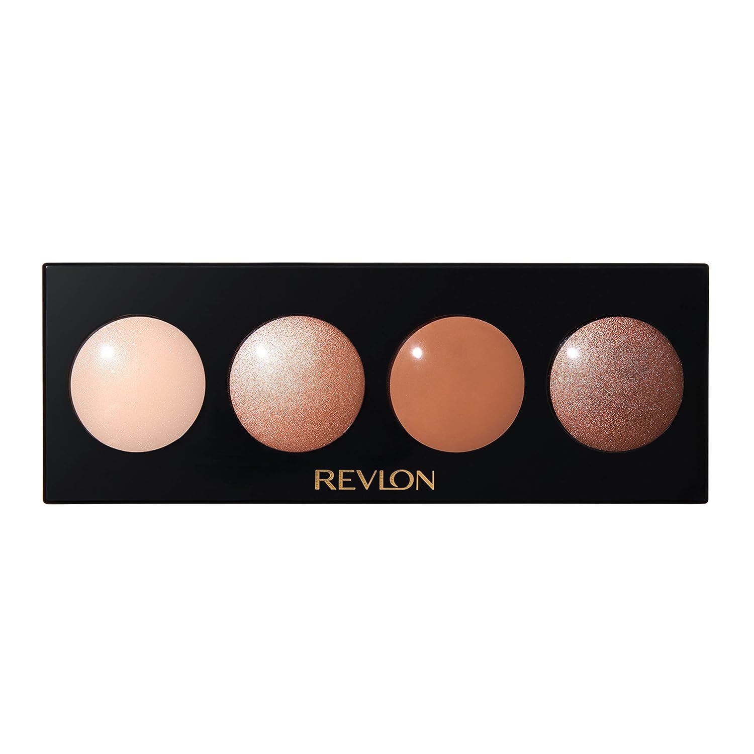 Revlon Illuminance Creme Eyeshadow Palette, 710 Not Just Nudes, 0.12 oz | Creamy, pigmented crème eyeshadow palette with crease-resistant color in blendable matte & shimmer finishes.