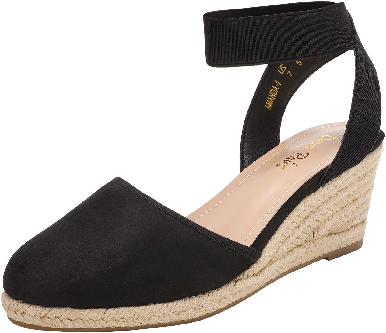 DREAM PAIRS Women’s Ankle Strap Wedge Sandals