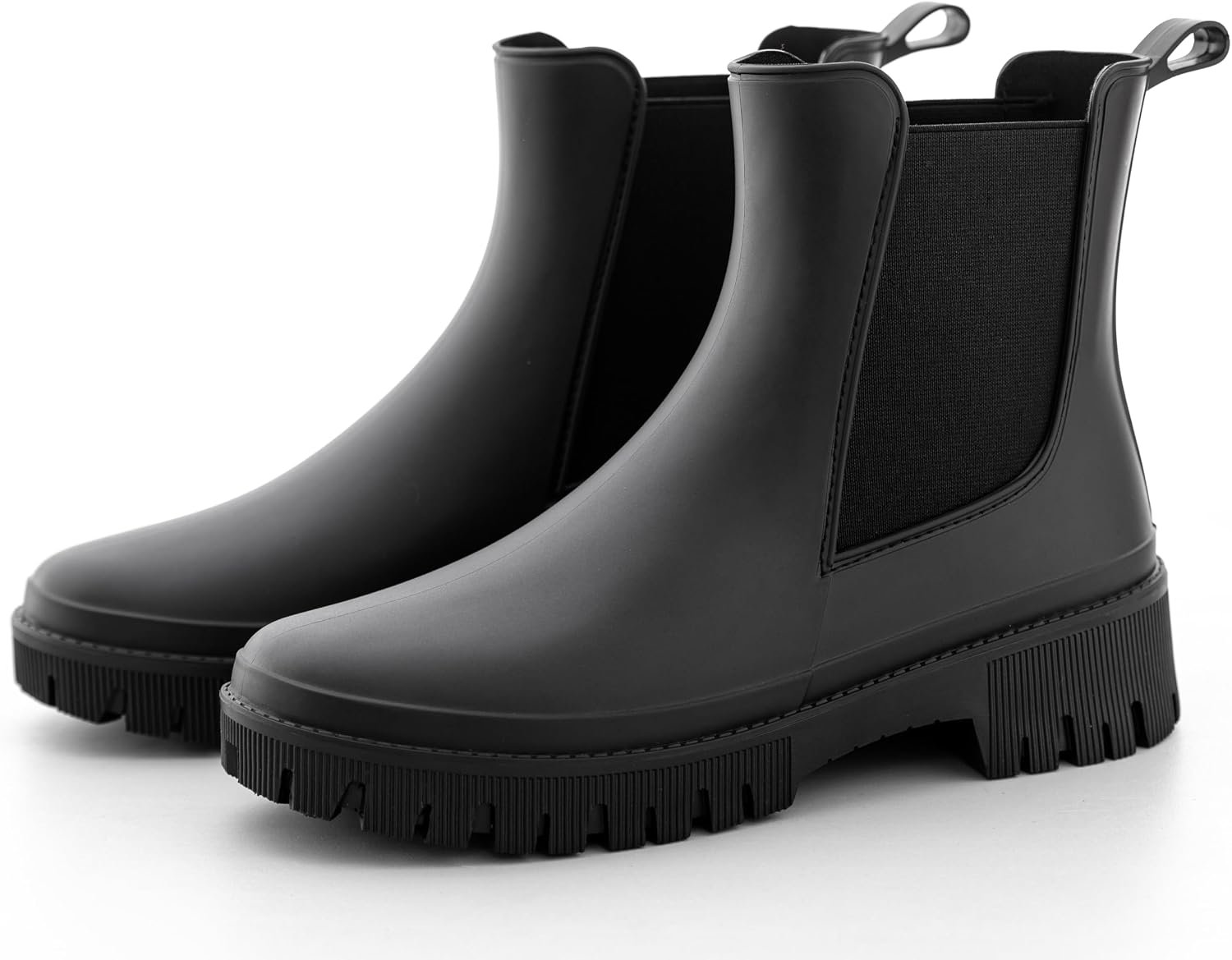 Women’s Short Rain Boots Waterproof Chelsea Rain Boots For Ladies