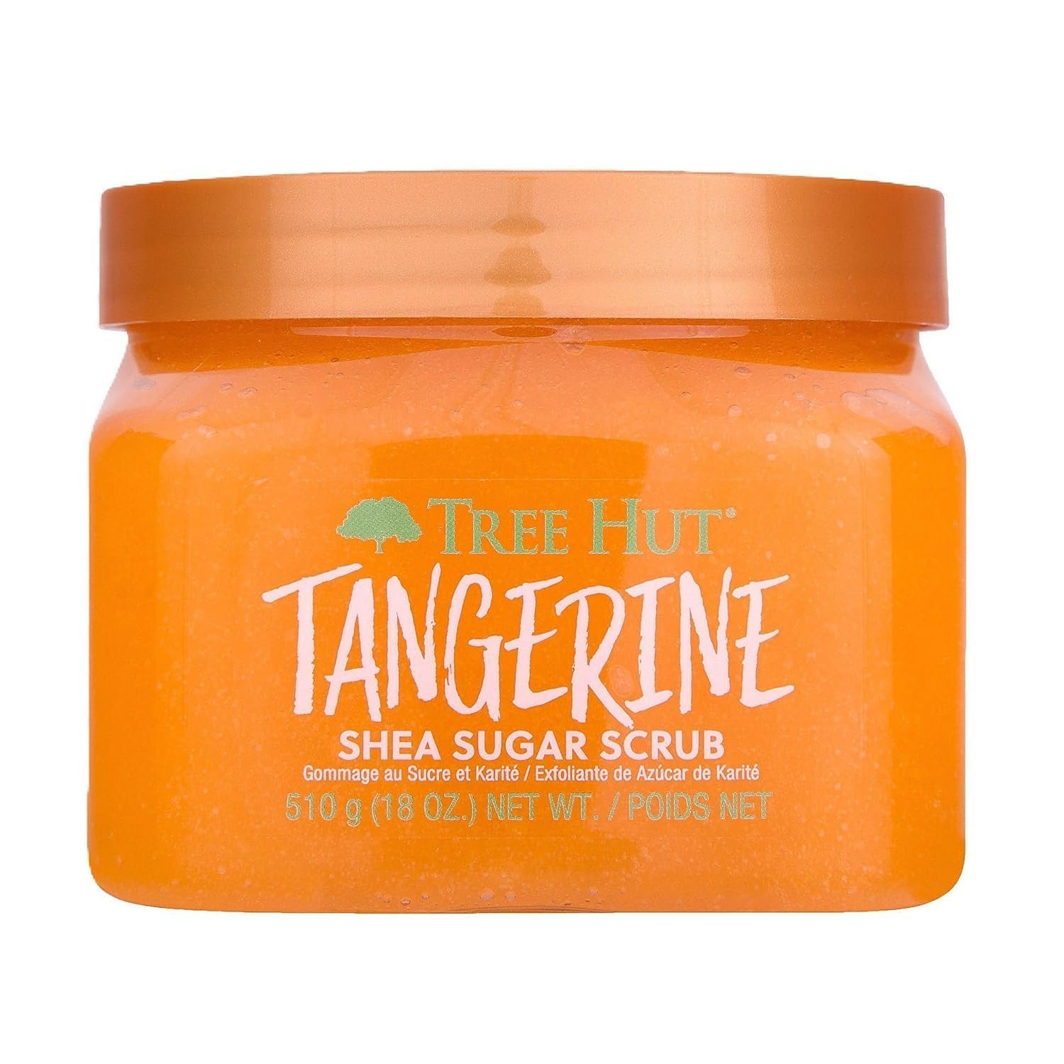 Tree Hut Sugar Scrub, Tangerine Shea, 18 oz
