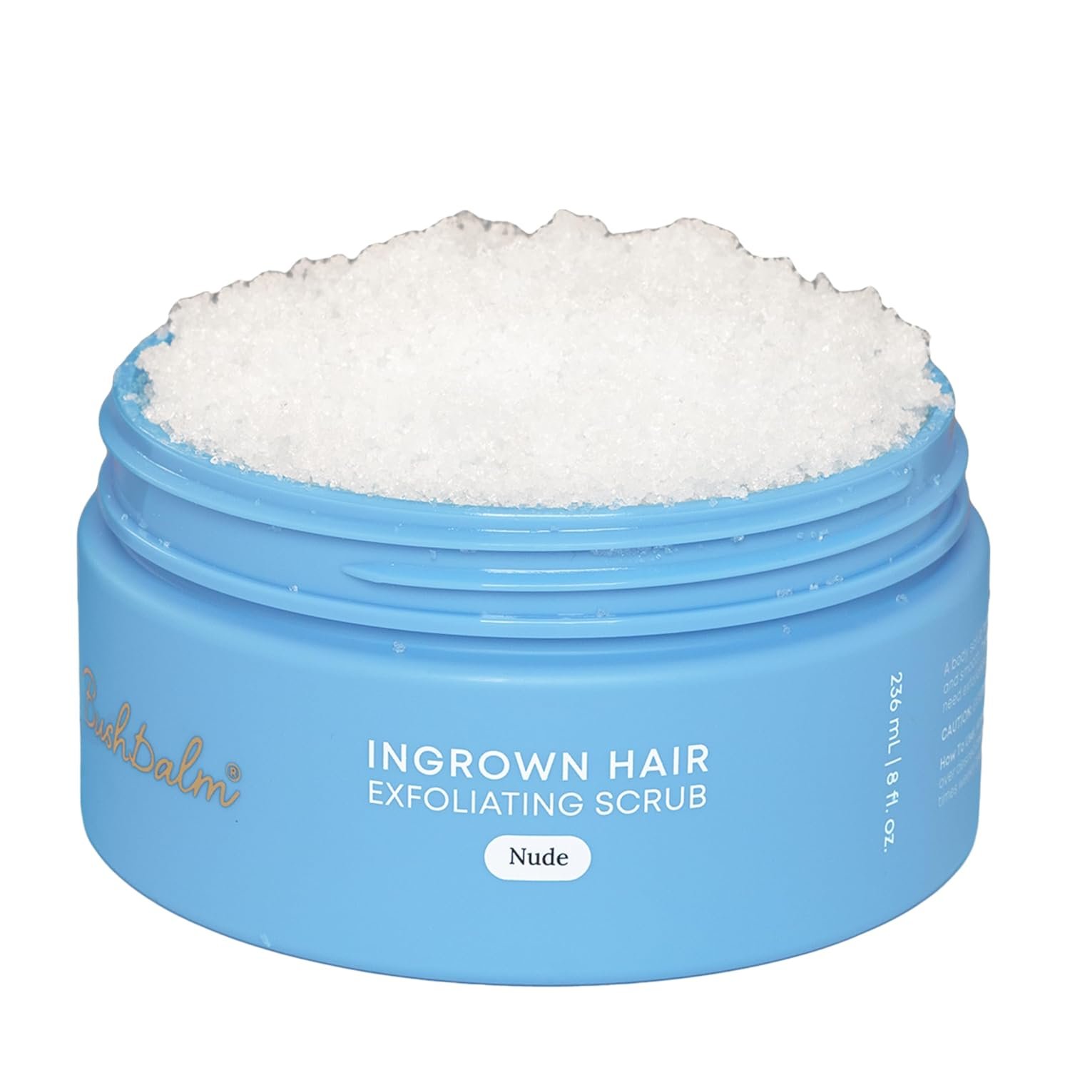 Bushbalm Ingrown Hair Exfoliating Body Scrub – Nude, 236ml